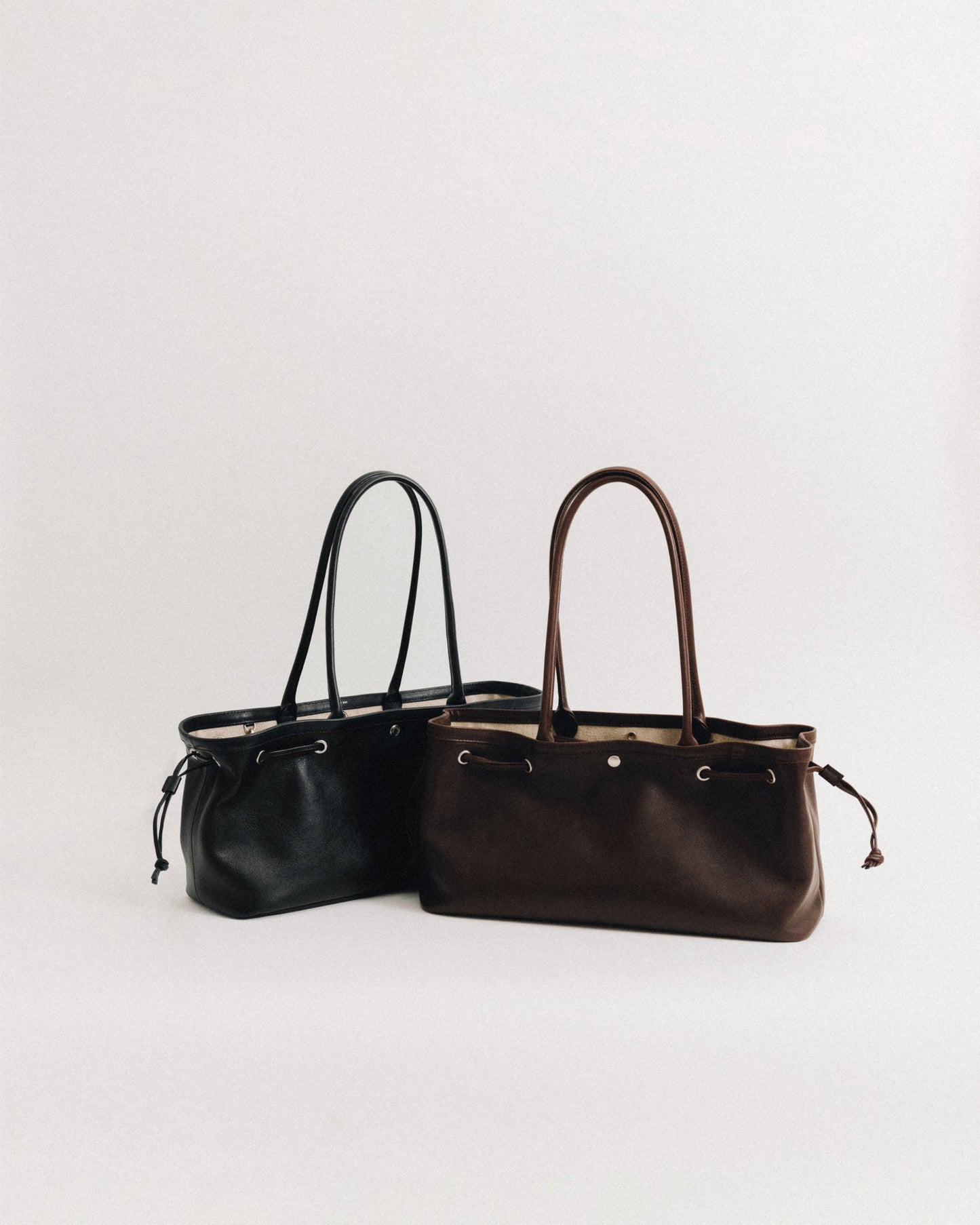 SAC COQUILLE BASSE SOFT BROWN