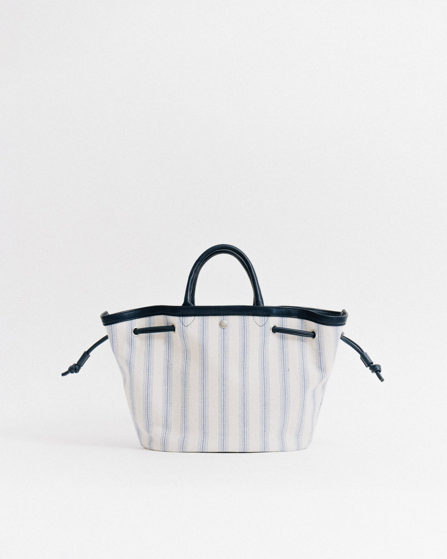 SAC COQUILLE SMALL BLUE STRIPE