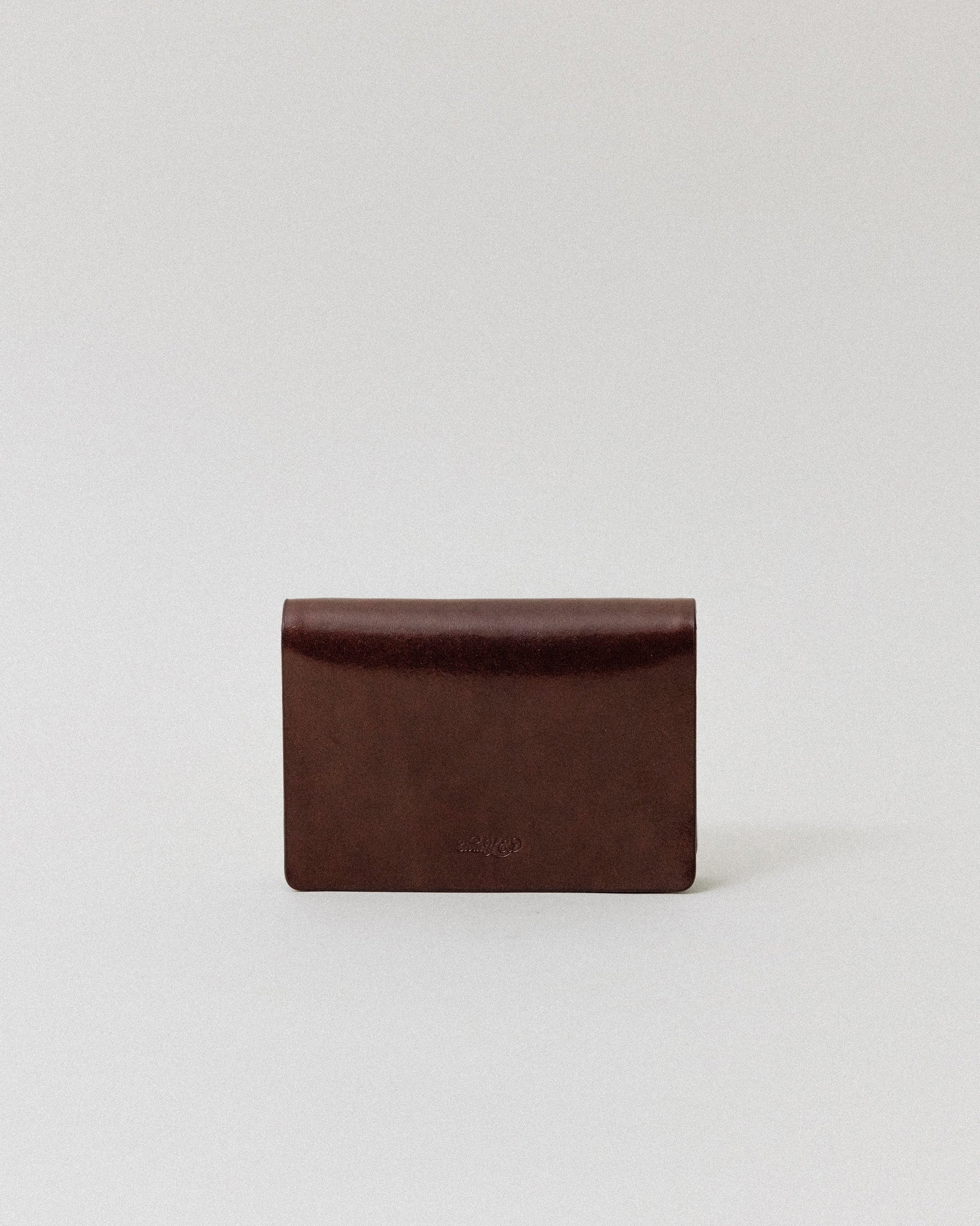 PORTE CARTES CARRÉ BROWN