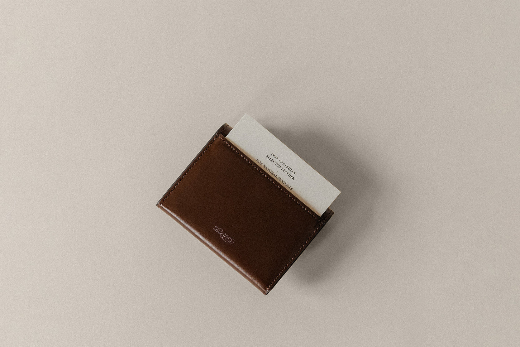 PORTE CARTES LOQUET BROWN – TOUT Y EST JP