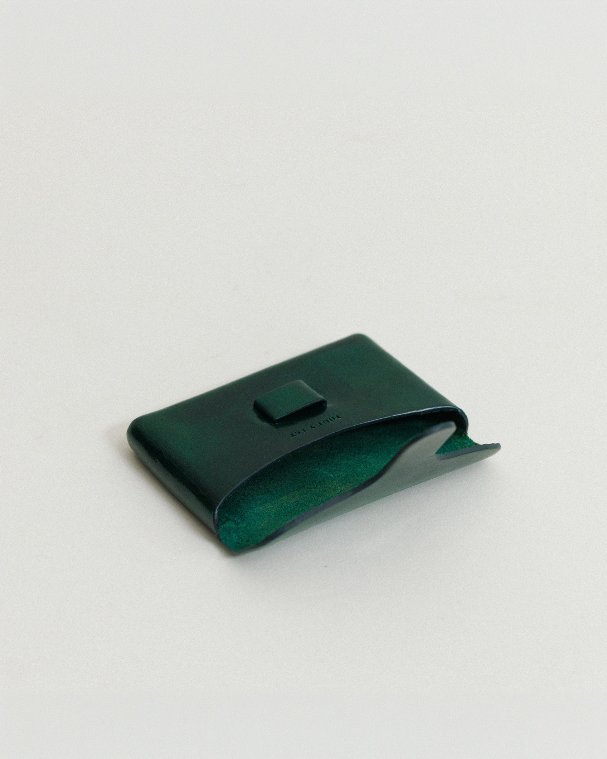 PORTE CARTES FLORENCE MEDIUM GREEN