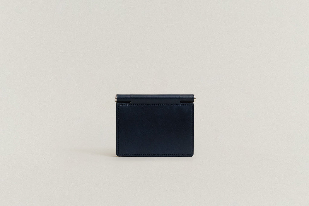 PORTE CARTES DE VISITE PAUMELLE NAVY / NATURAL