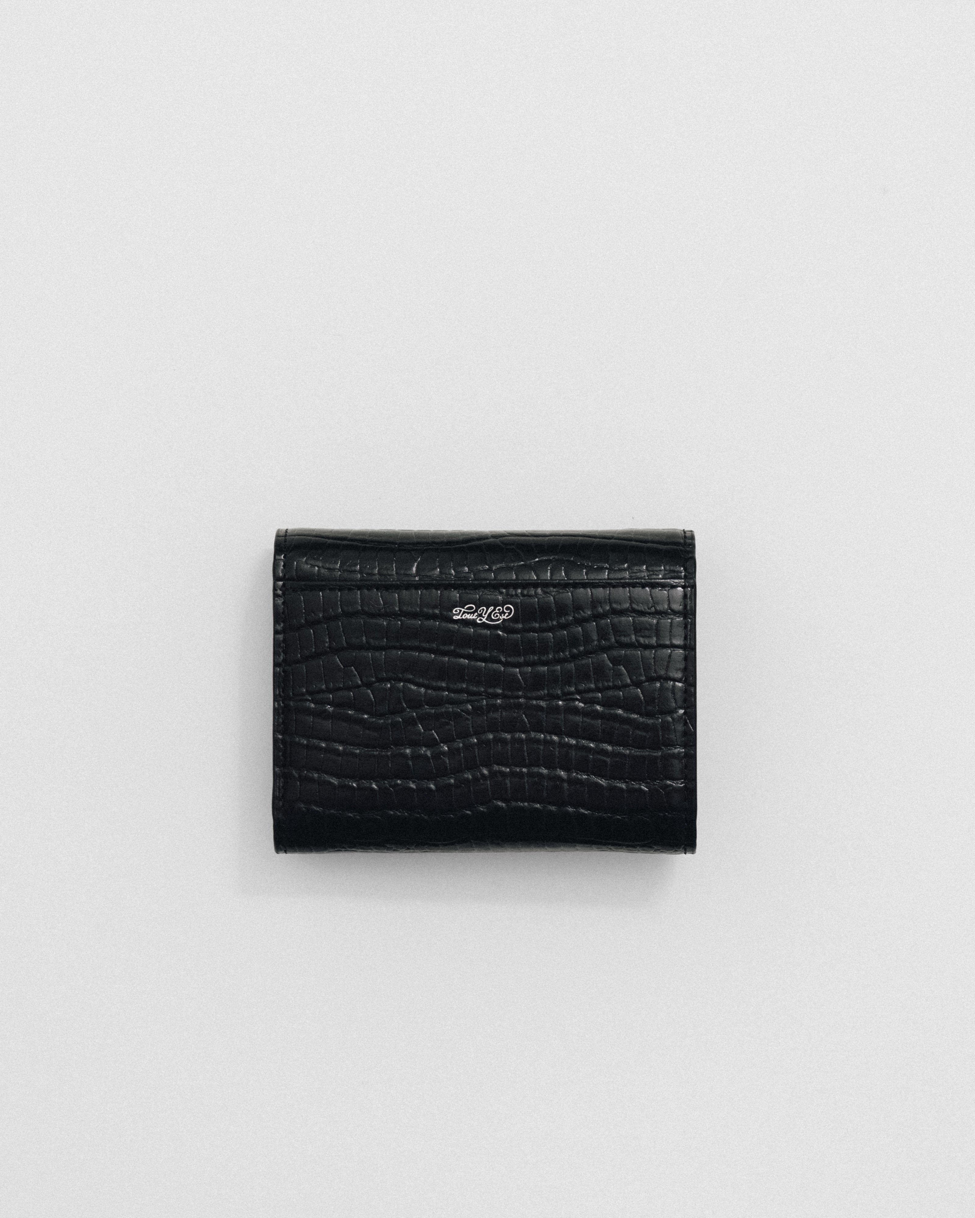 PORTEFEUILLE LOQUET CROCO BLACK – TOUT Y EST JP