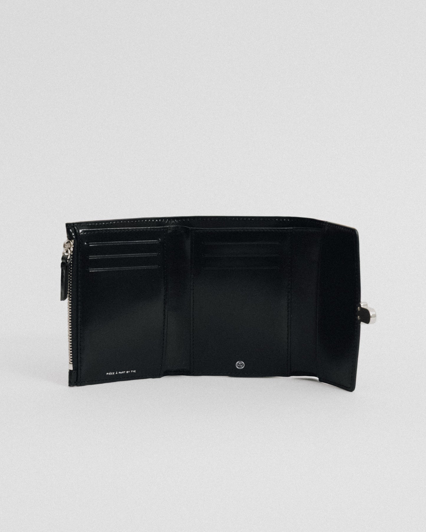 PORTEFEUILLE LOQUET CROCO BLACK