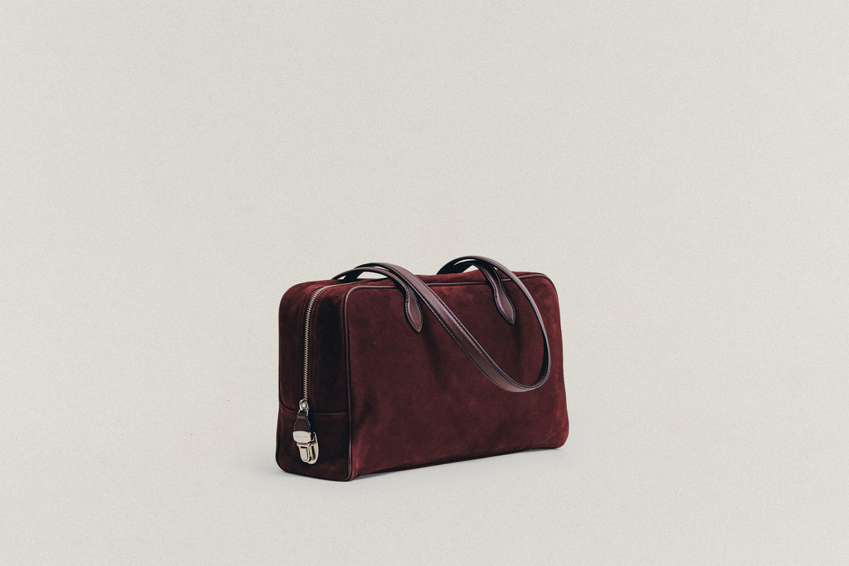 SAC LOQUET SUEDE BURGUNDY – TOUT Y EST JP