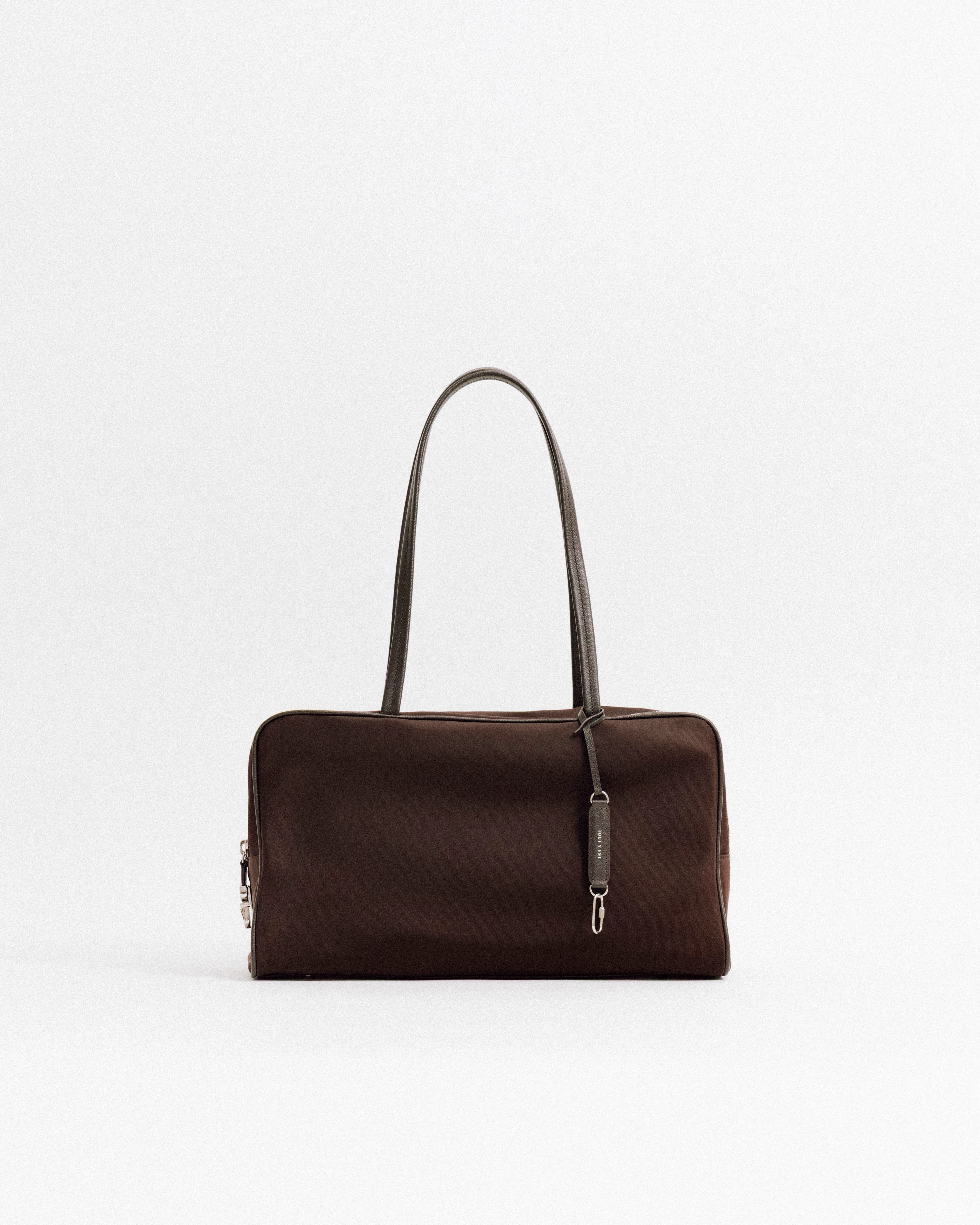 TOUT Y EST ナイロンバック　ブラウン SAC LOQUET NYLON BROWN – TOUT Y EST JP