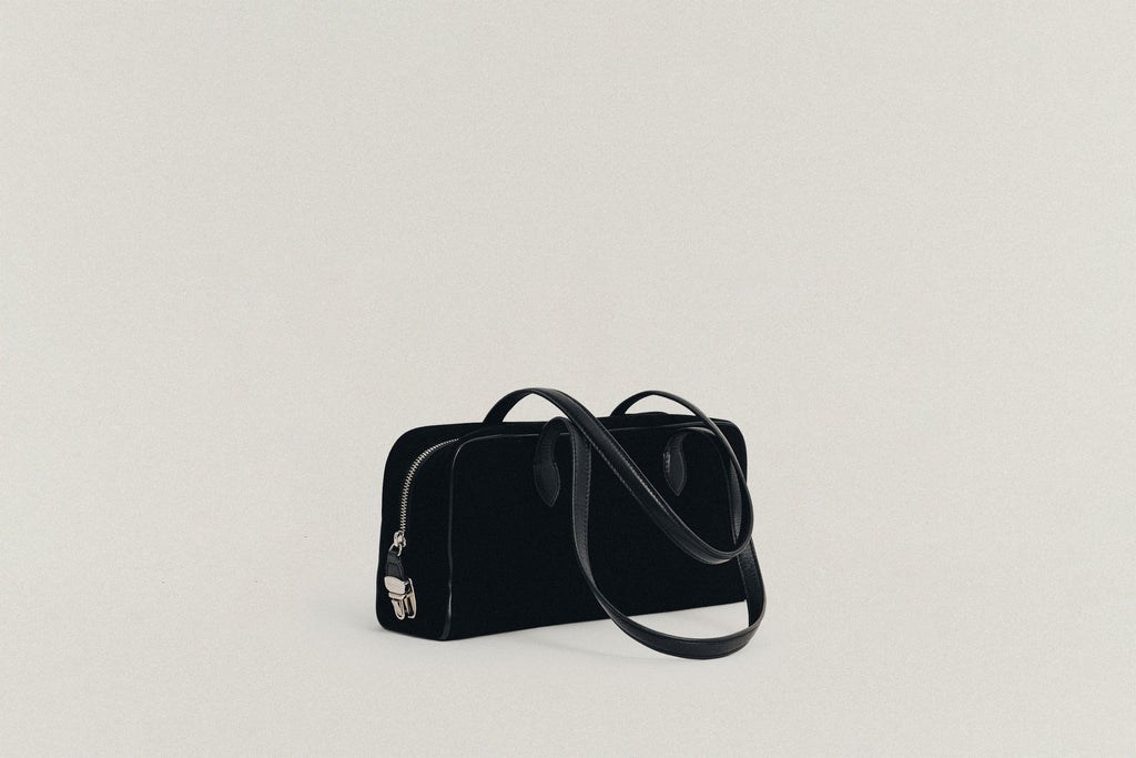 SAC LOQUET SMALL SUEDE BLACK