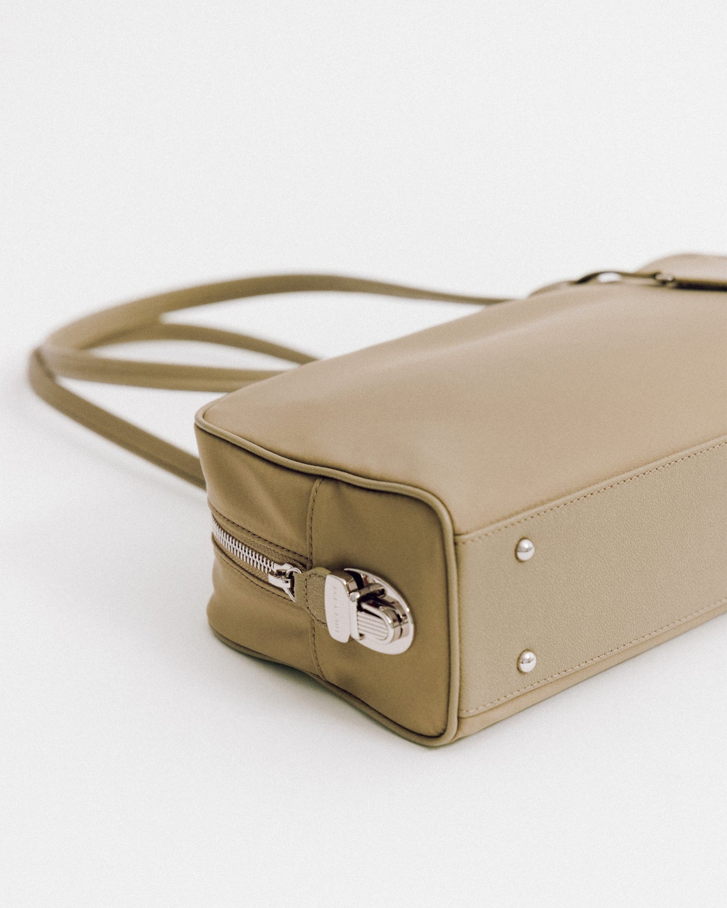 SAC LOQUET NYLON SMALL BEIGE