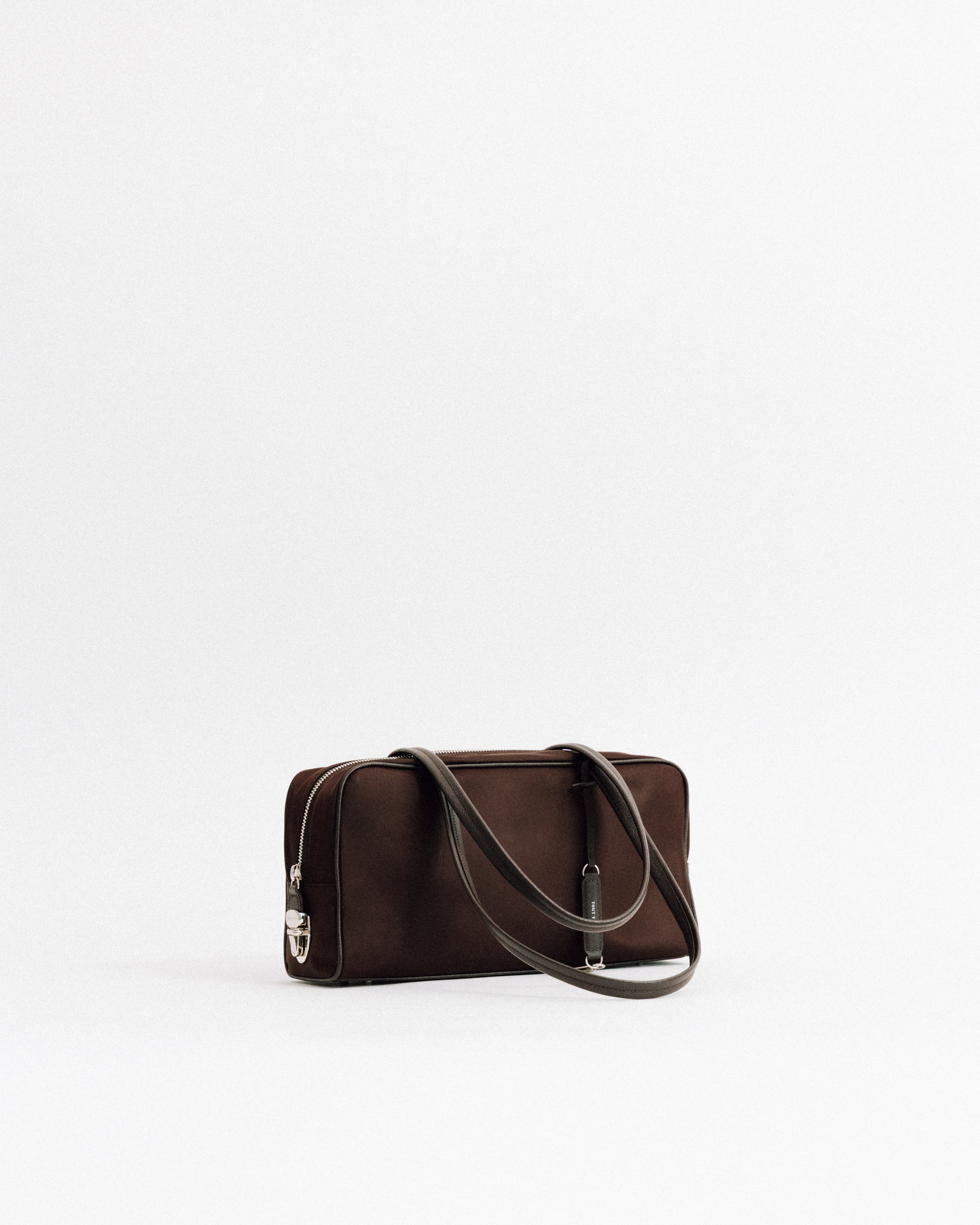 SAC LOQUET NYLON SMALL BROWN – TOUT Y EST JP