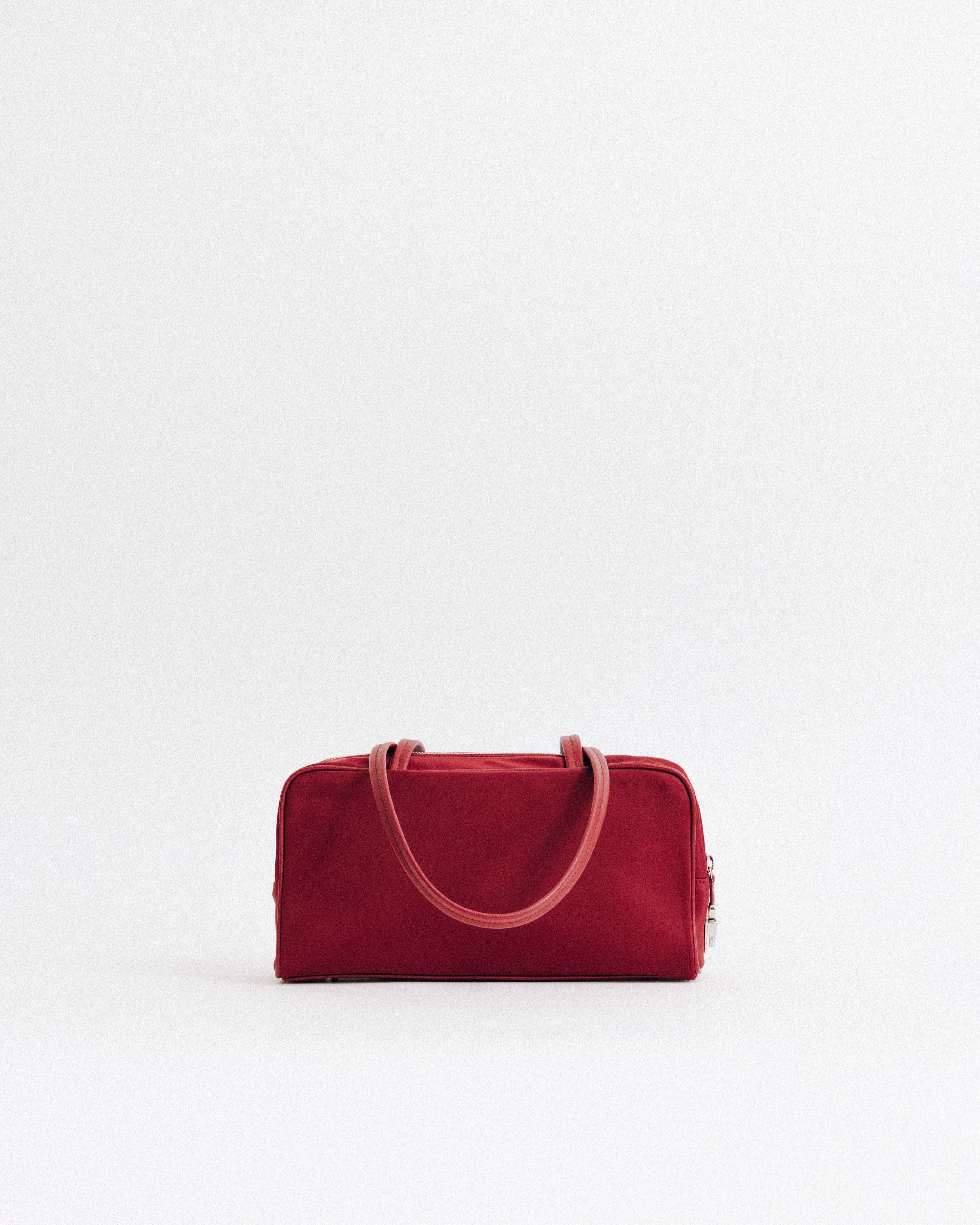 SAC LOQUET NYLON SMALL RED – TOUT Y EST JP
