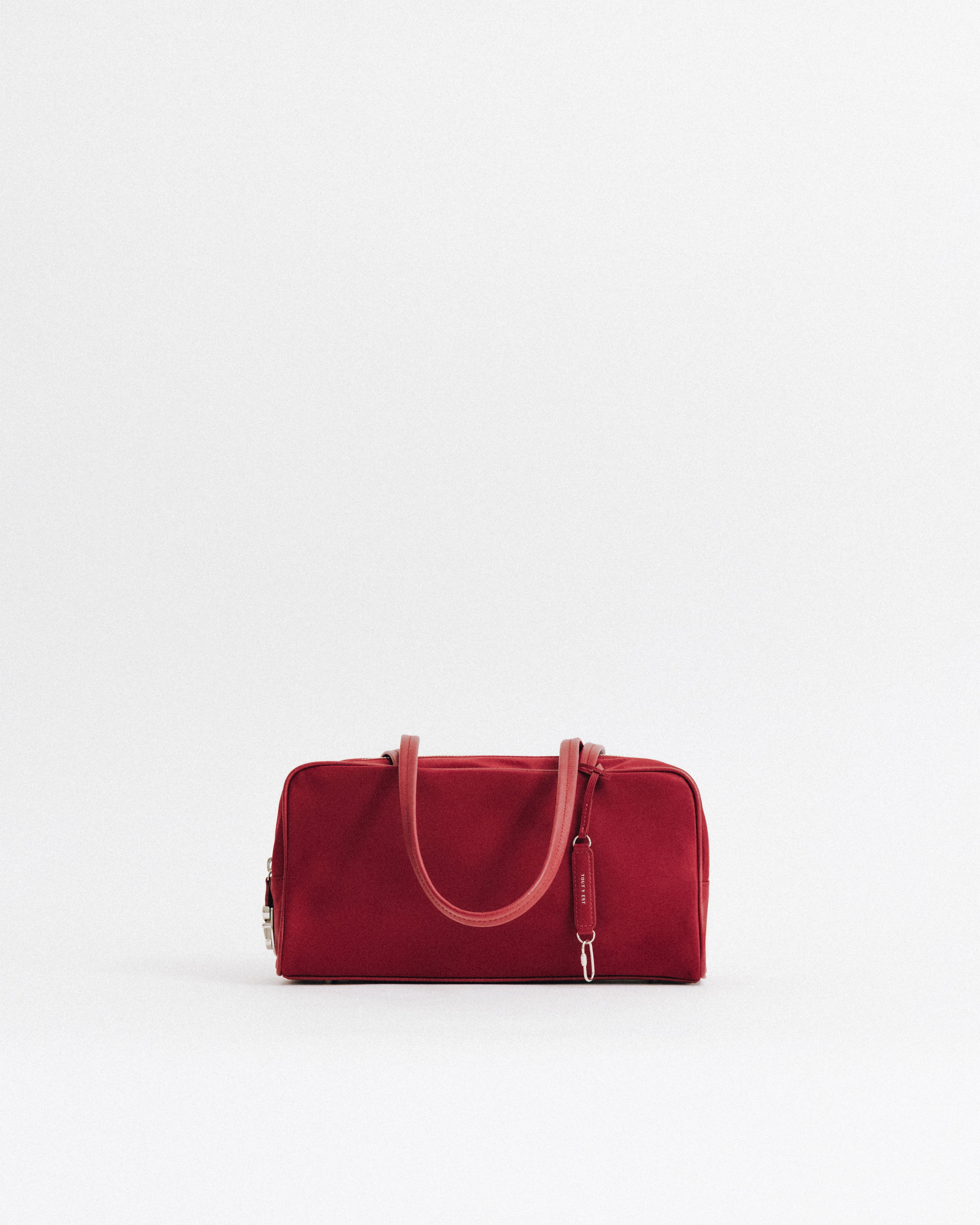 SAC LOQUET NYLON SMALL RED – TOUT Y EST JP