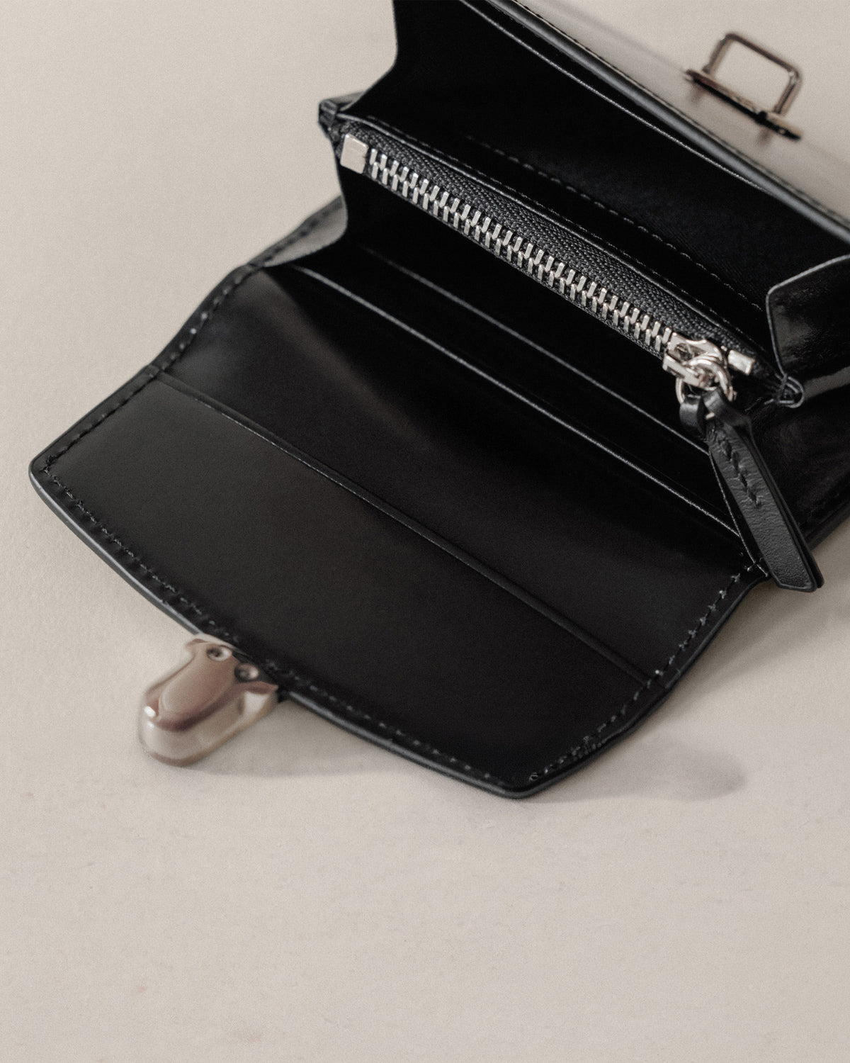 PORTE CARTES LOQUET BLACK