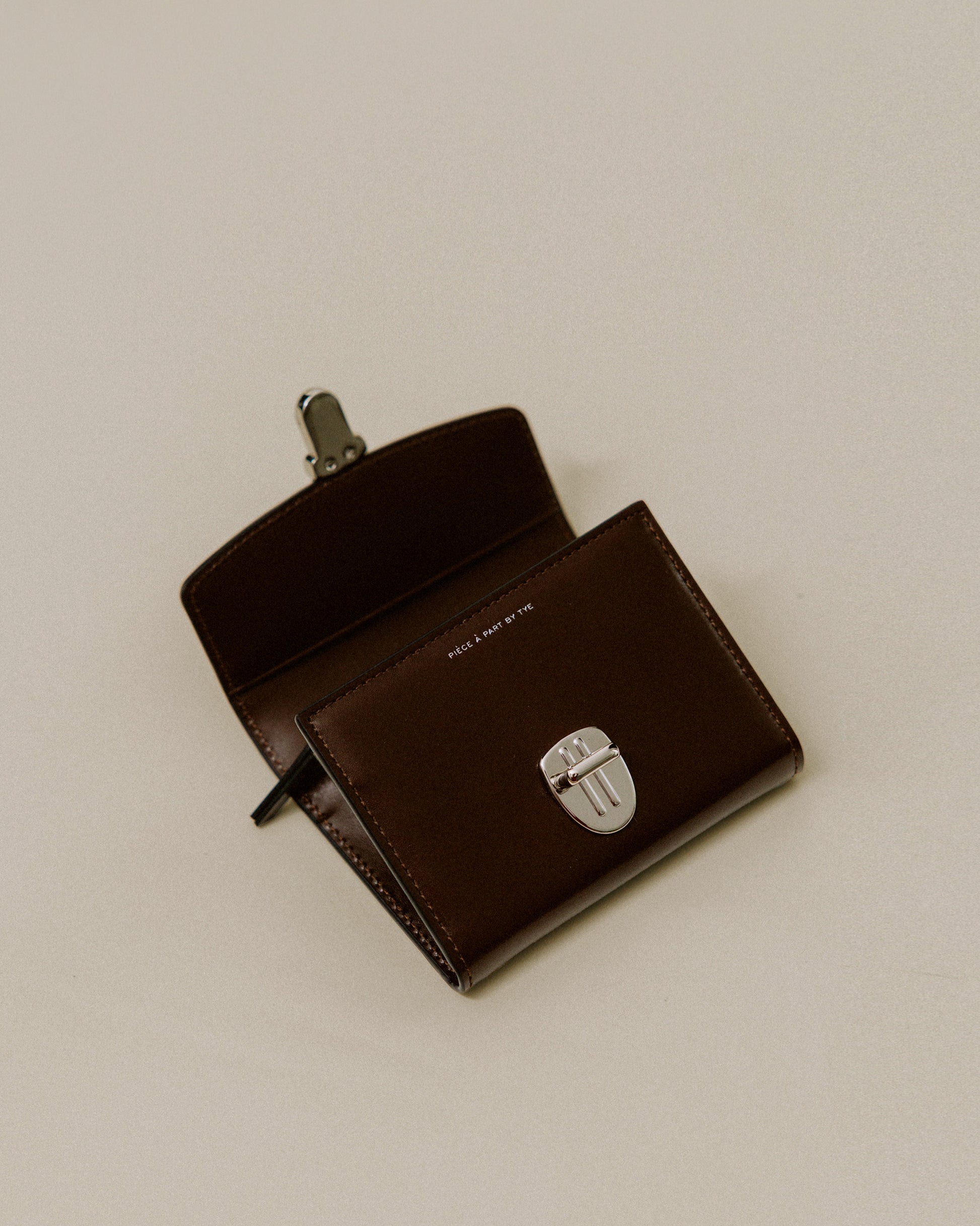 PORTE CARTES LOQUET BROWN