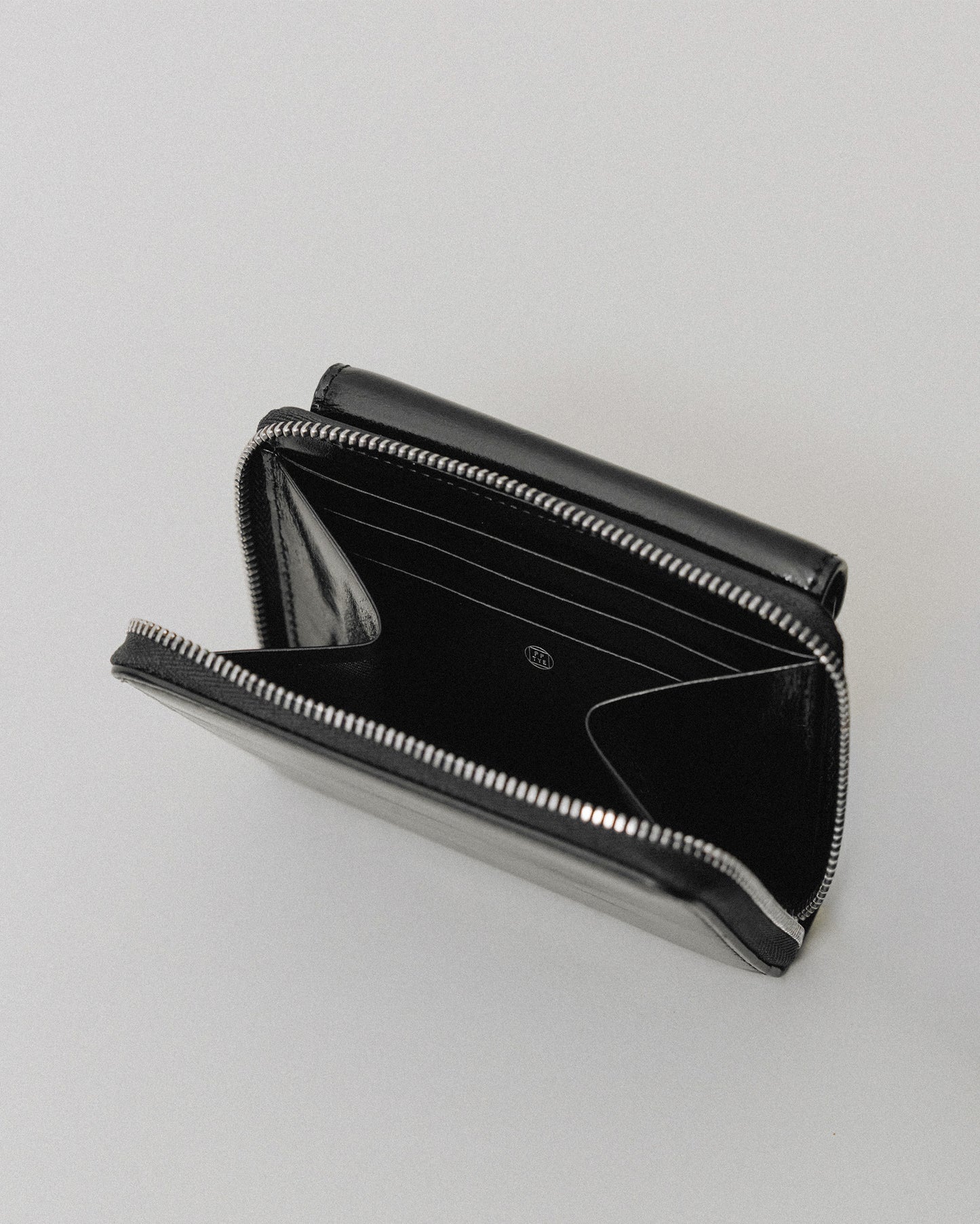 PORTE CARTES LOQUET ZIPPÉ BLACK