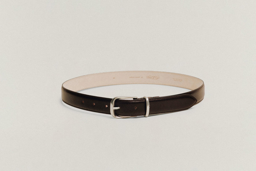 CEINTURE LISSE BROWN