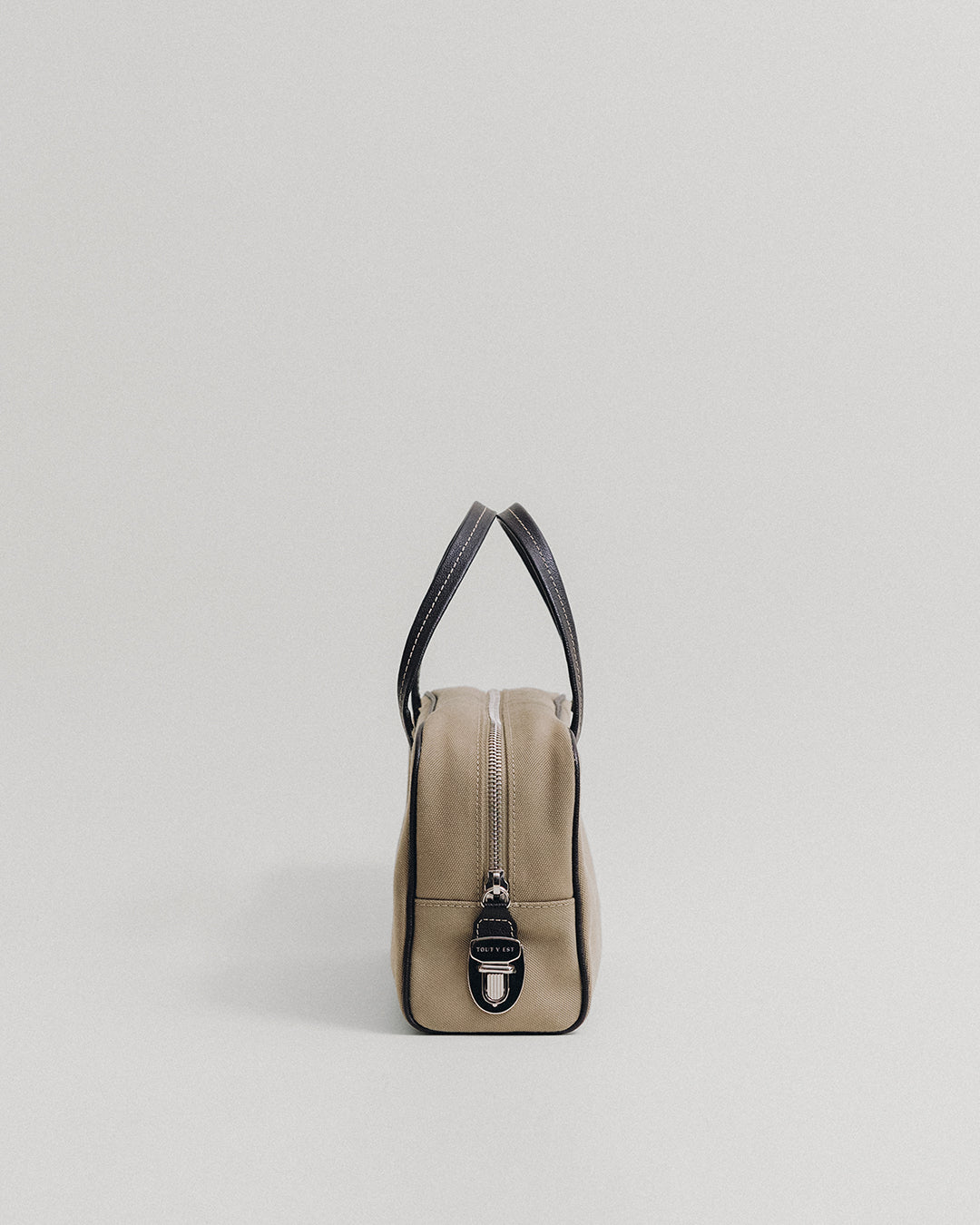 TOUT Y EST SAC LOQUET TOILE SMALL トゥティエ SAC LOQUET TOILE SMALL BLACK – TOUT Y EST EN
