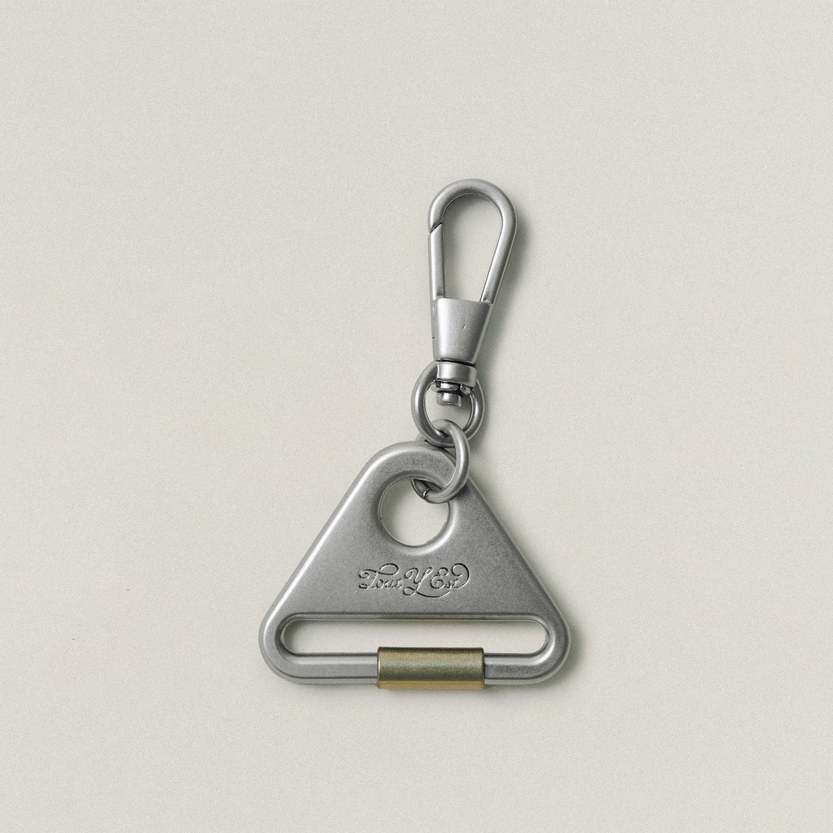 PORTE CLÉS TRIANGLE SILVER