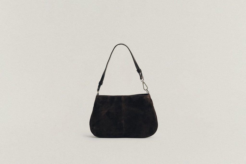 SAC NACELLE MINI SUEDE BROWN