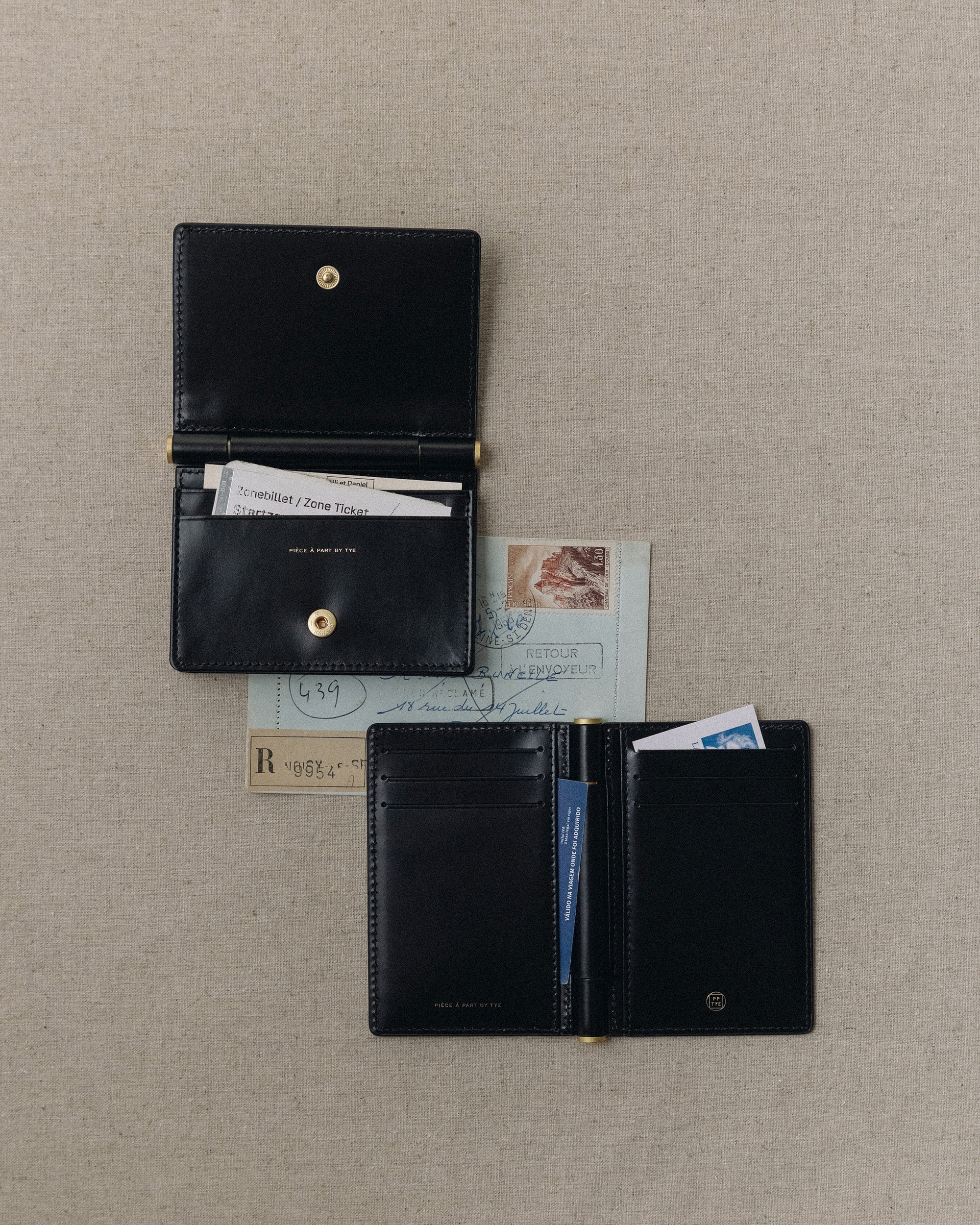 PORTE CARTES DE VISITE PAUMELLE BLACK – TOUT Y EST JP