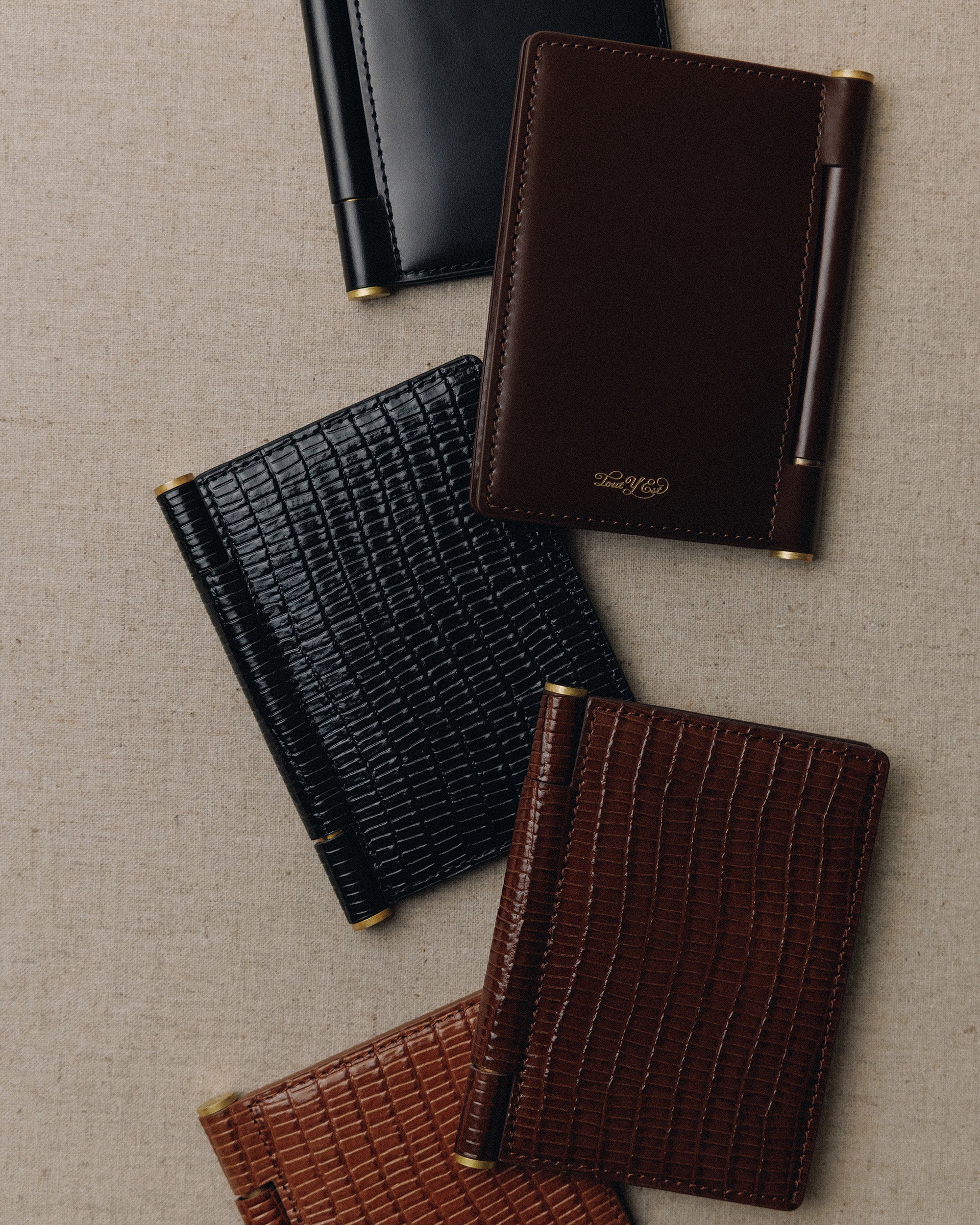 PORTE CARTES PAUMELLE LIZARD BLACK – TOUT Y EST JP