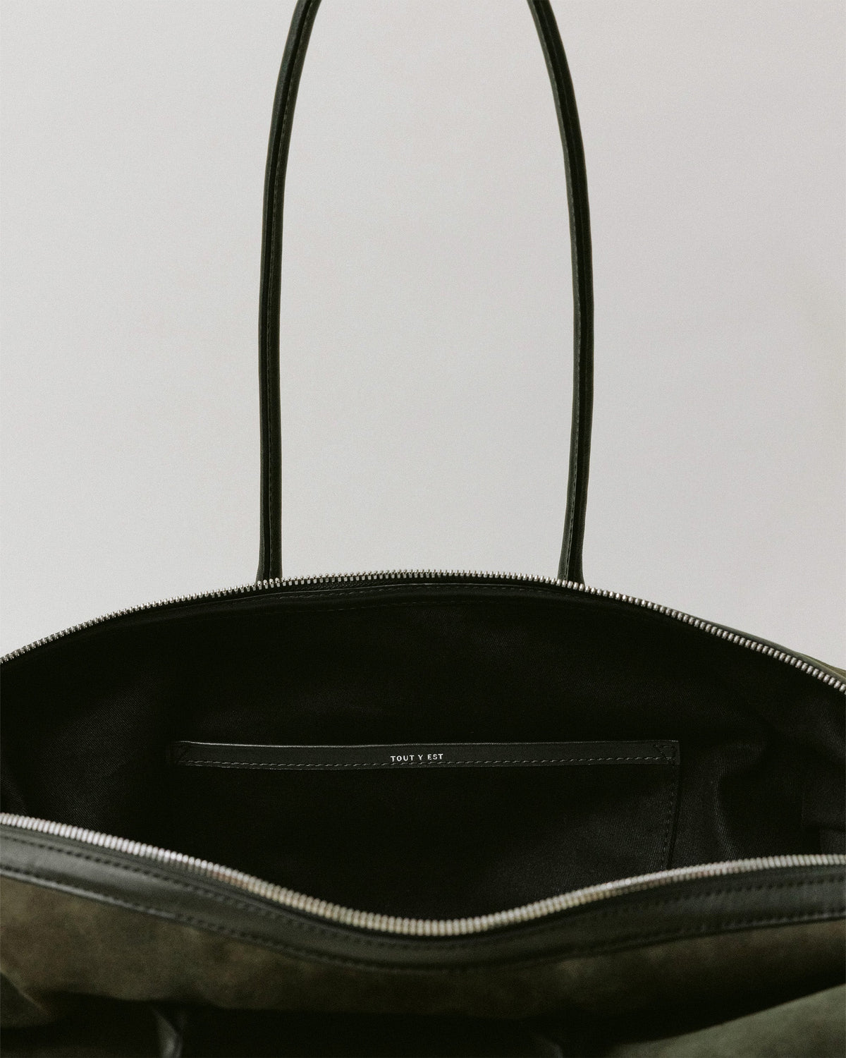 SAC PATTE SUEDE KHAKI