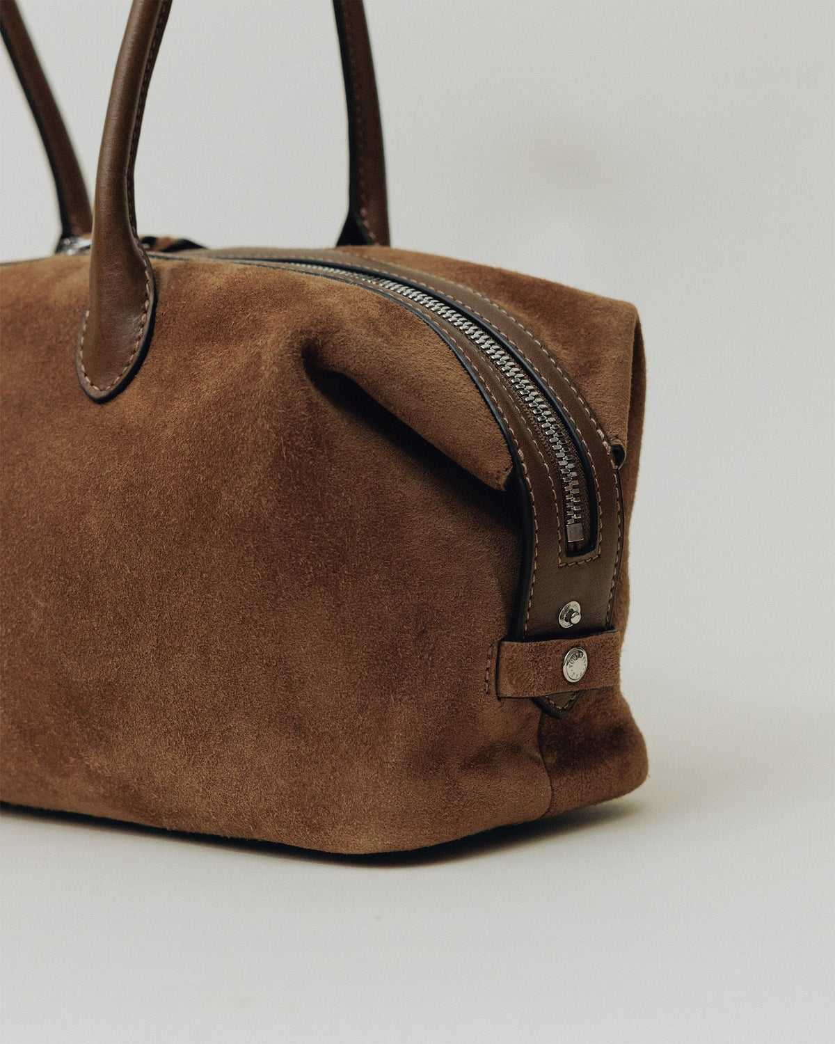 SAC PATTE SMALL SUEDE CAMEL