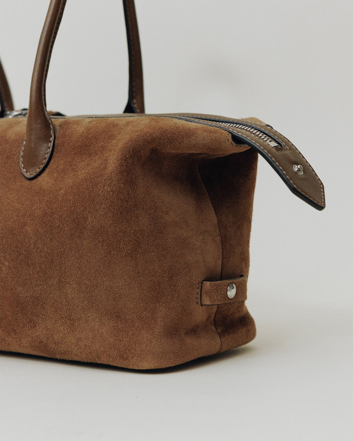 SAC PATTE SMALL SUEDE CAMEL
