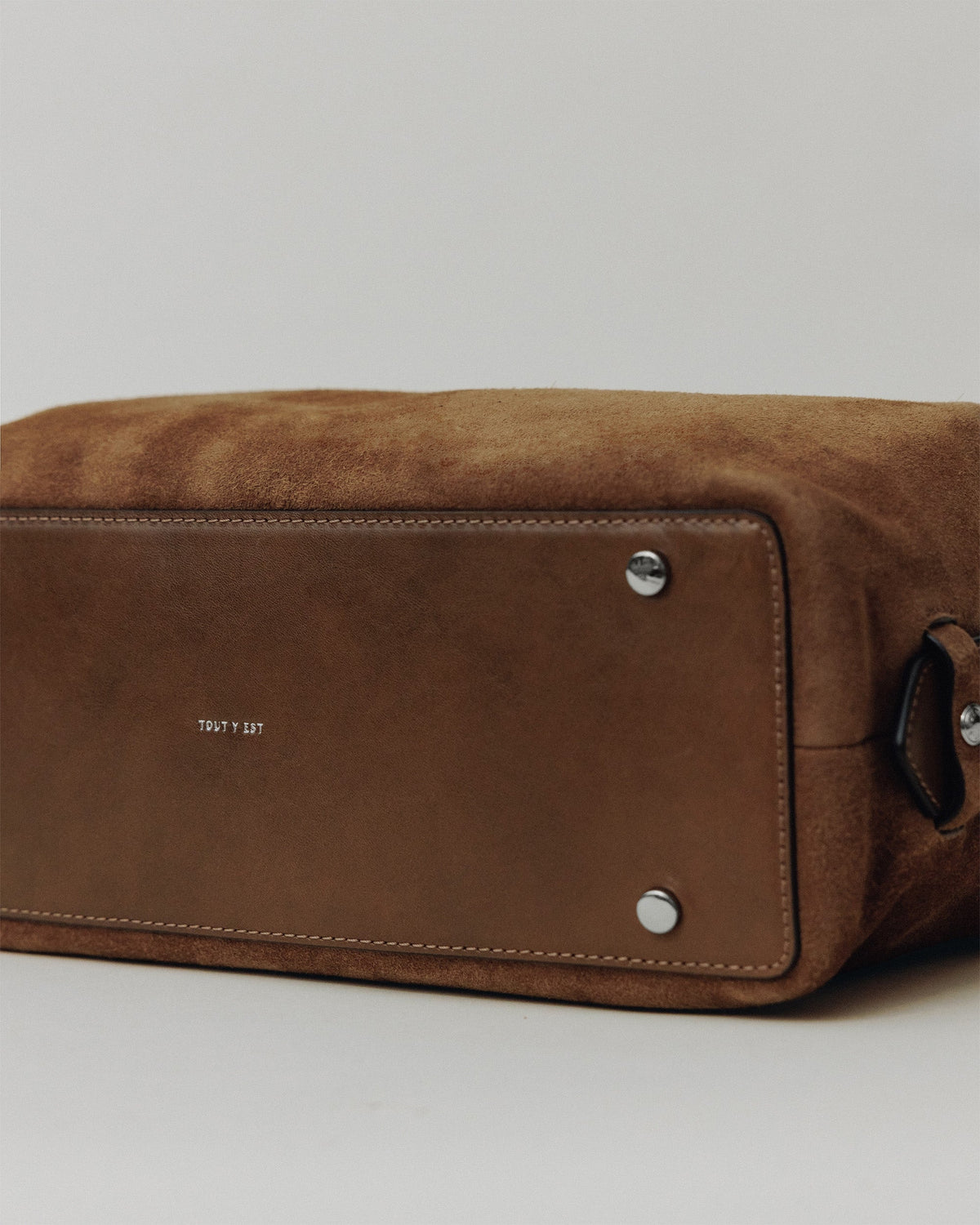SAC PATTE SMALL SUEDE CAMEL