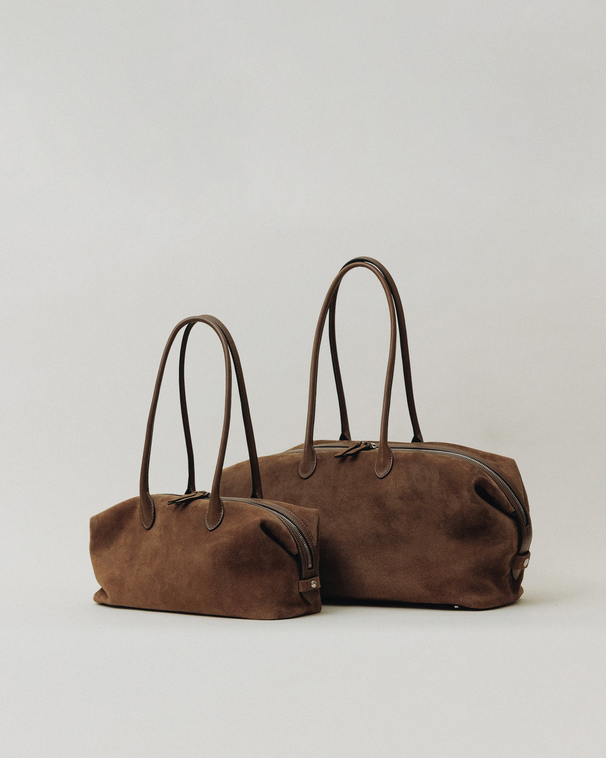 SAC PATTE SMALL SUEDE CAMEL