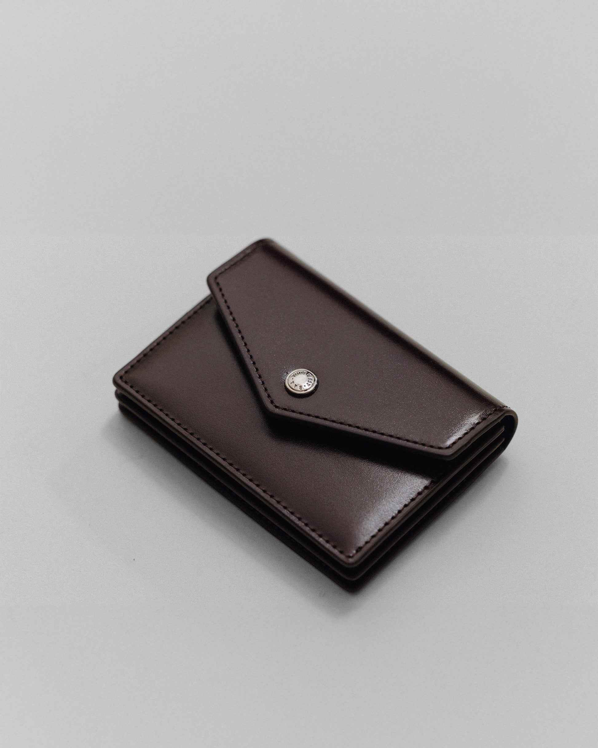 PORTE CARTES SNAP BROWN