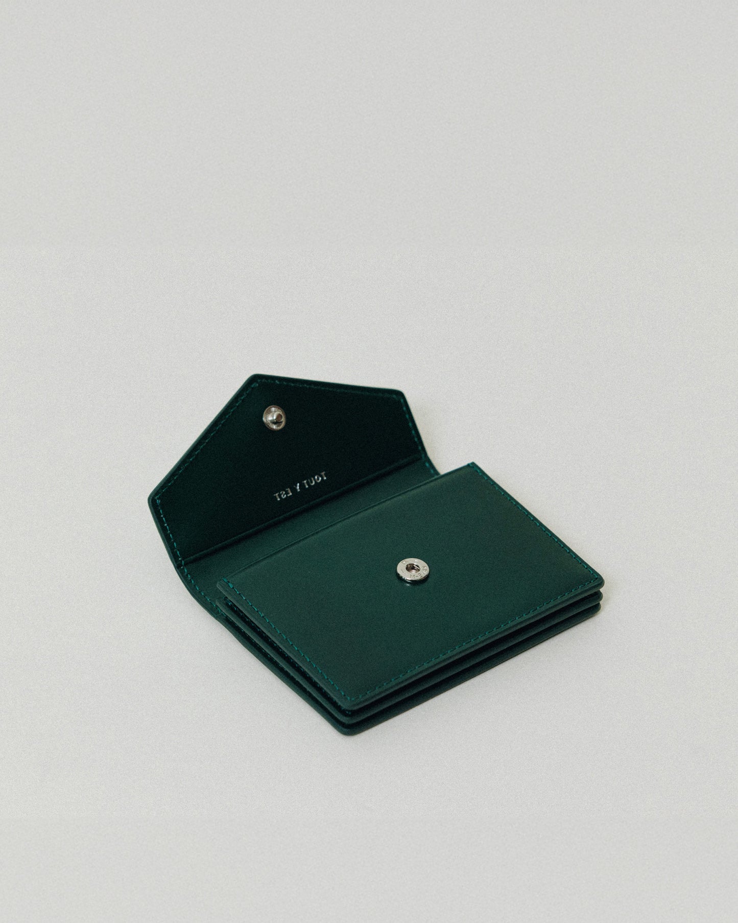 PORTE CARTES SNAP GREEN