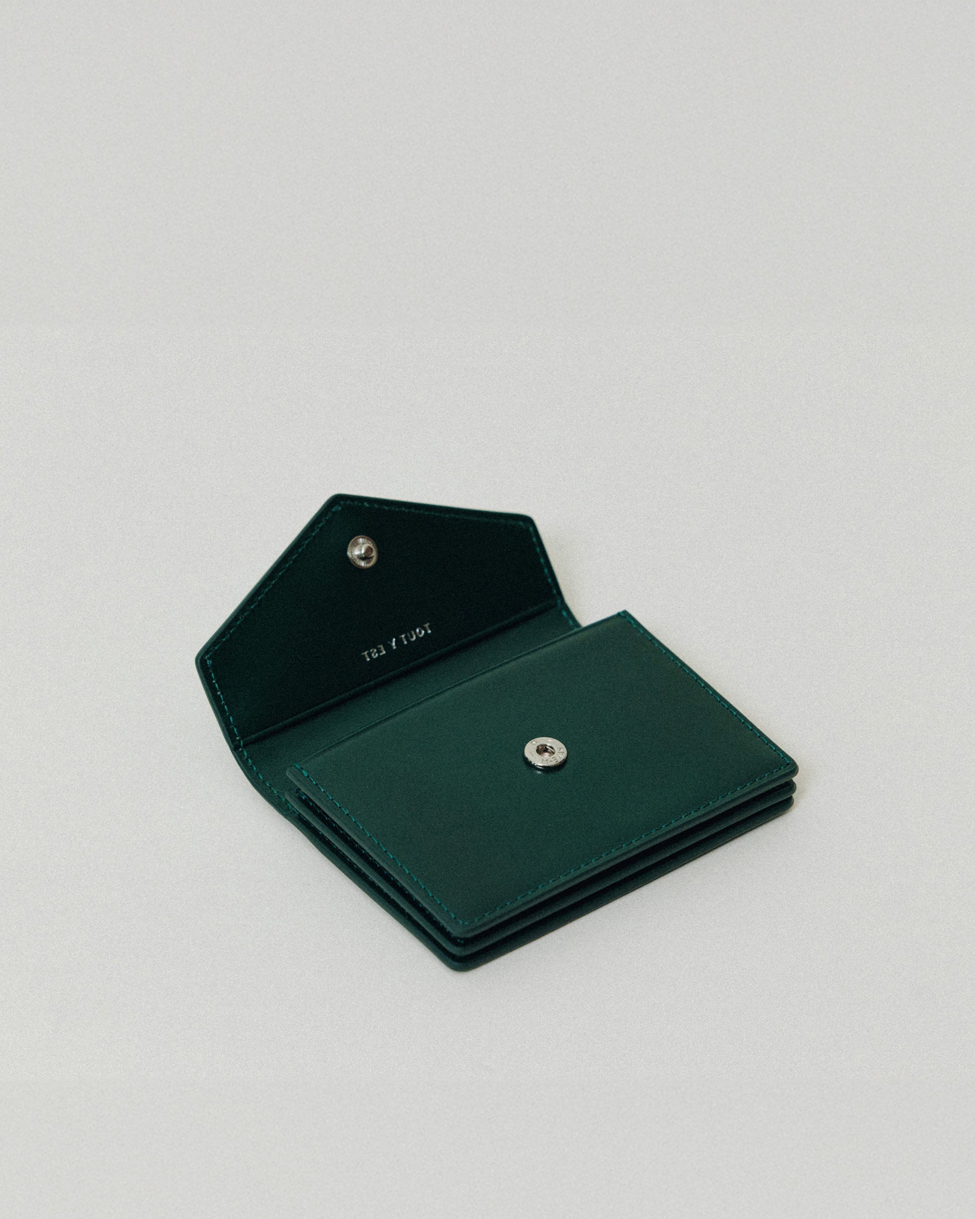 PORTE CARTES SNAP GREEN
