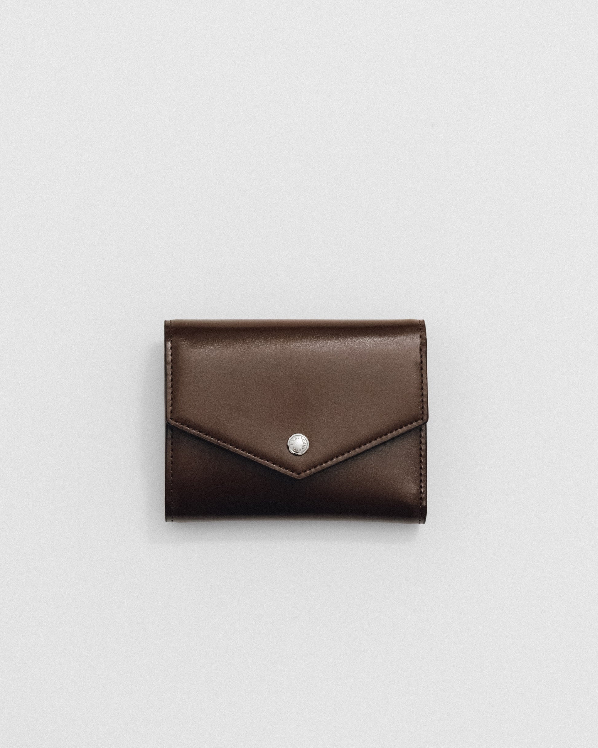 PORTEFEUILLE SNAP BROWN
