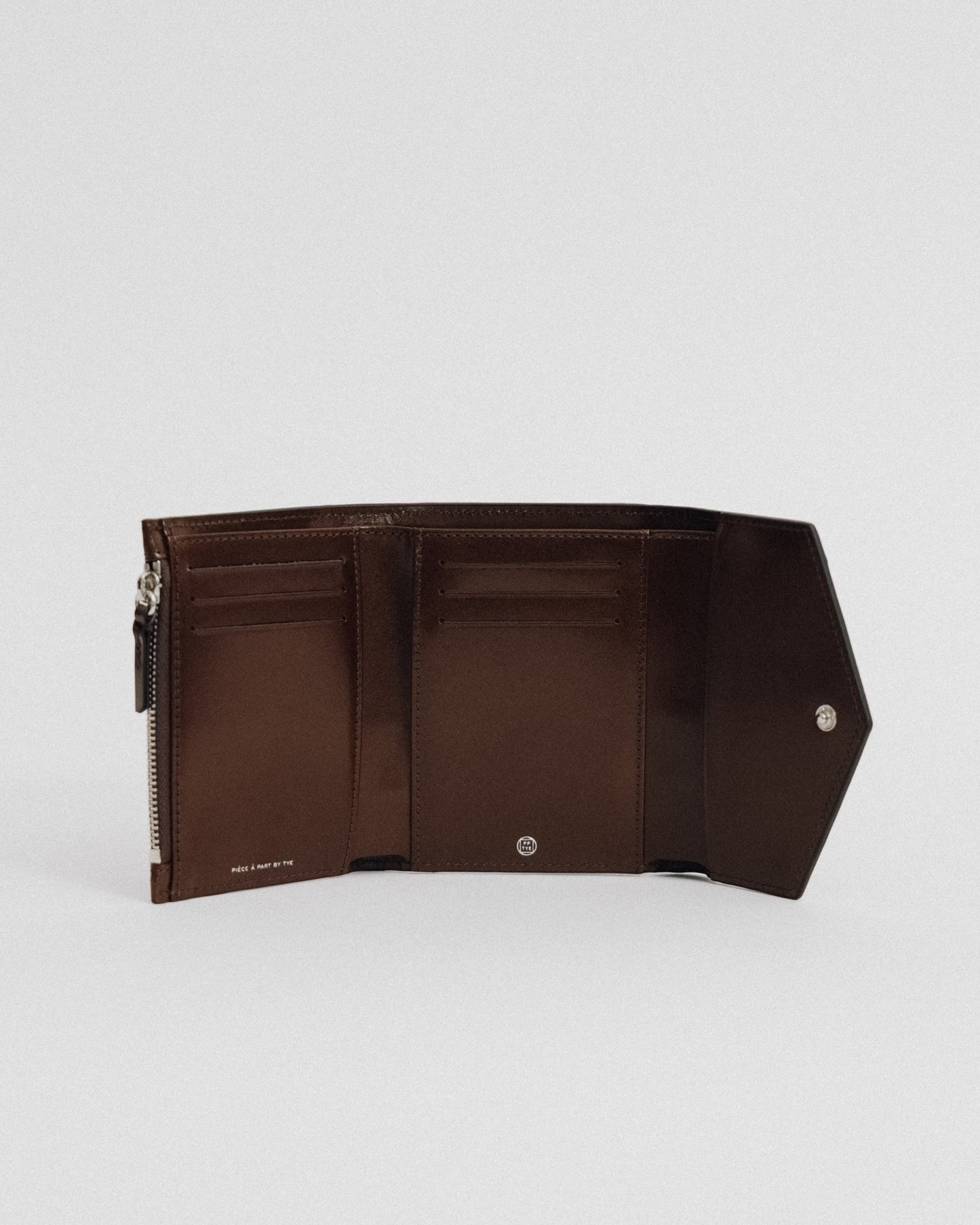 PORTEFEUILLE SNAP BROWN