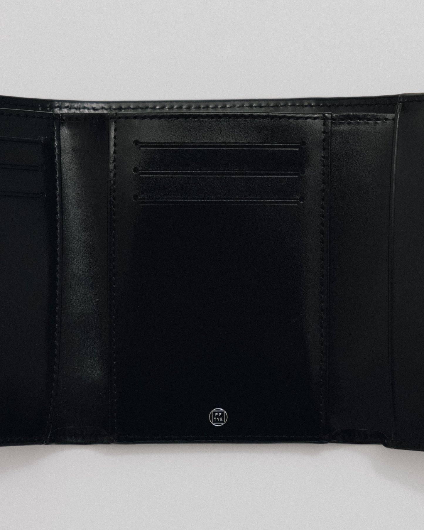 PORTEFEUILLE SNAP CROCO BLACK