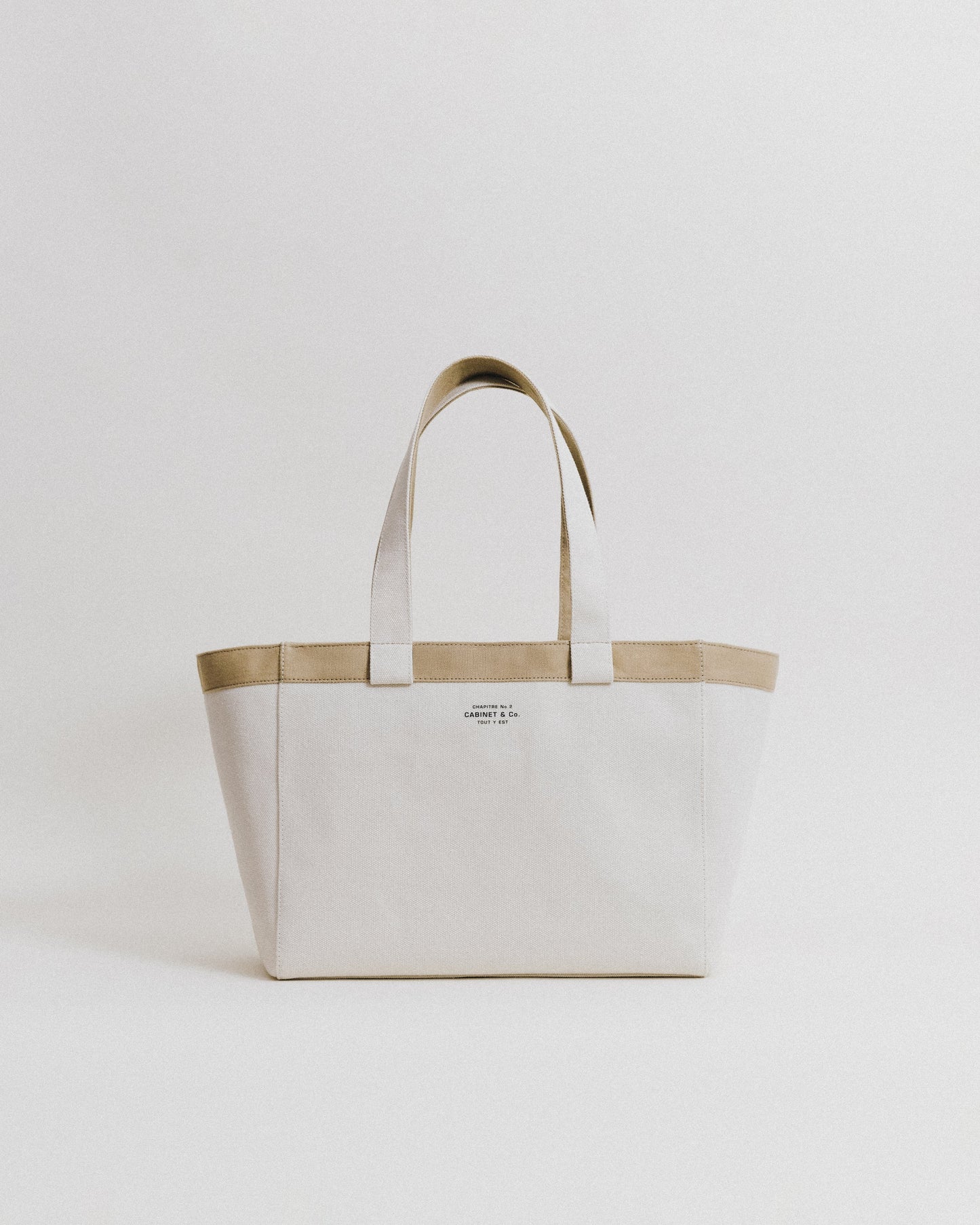 CABINET&CO. TOTE LARGE BEIGE