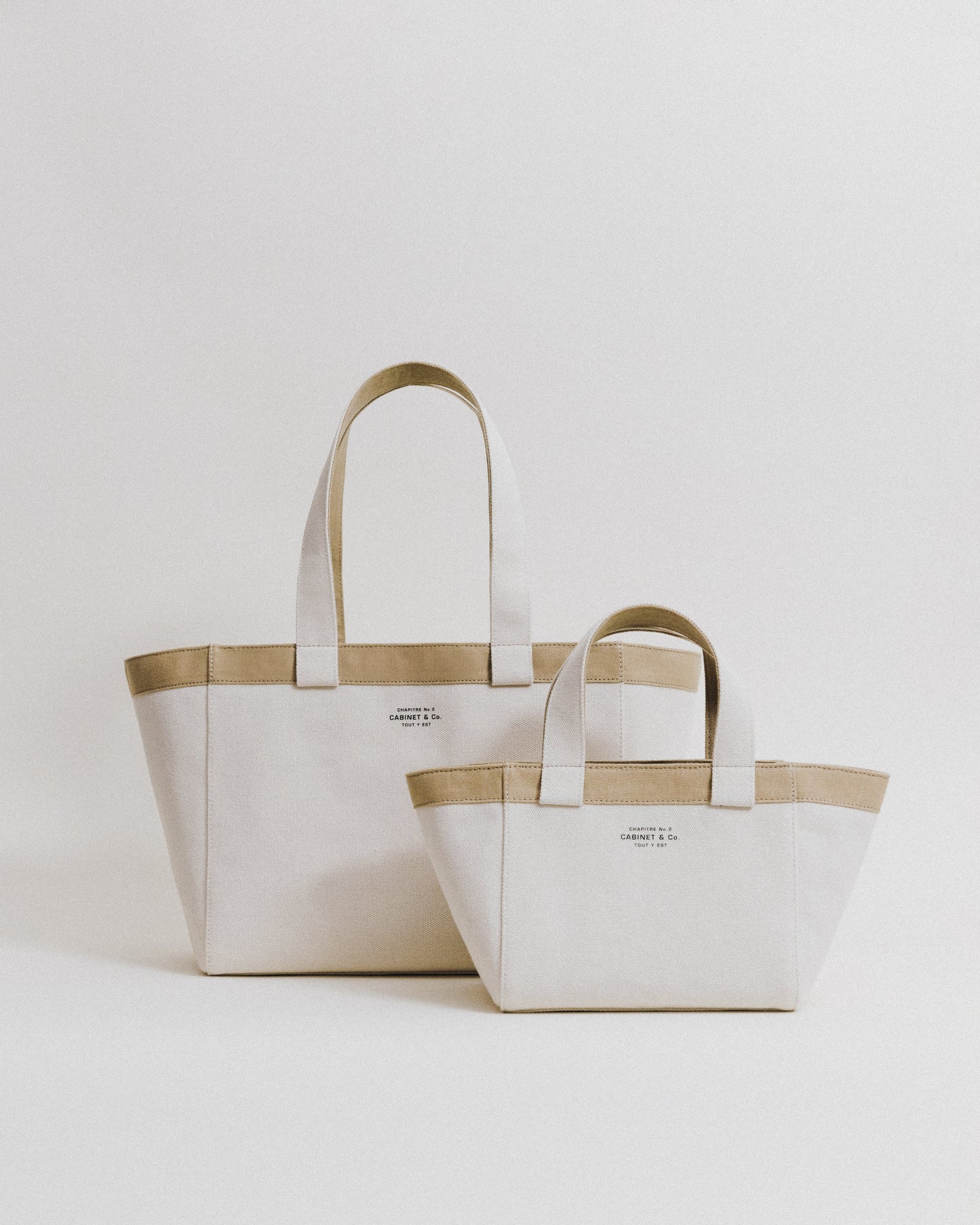 CABINET&CO. TOTE LARGE BEIGE
