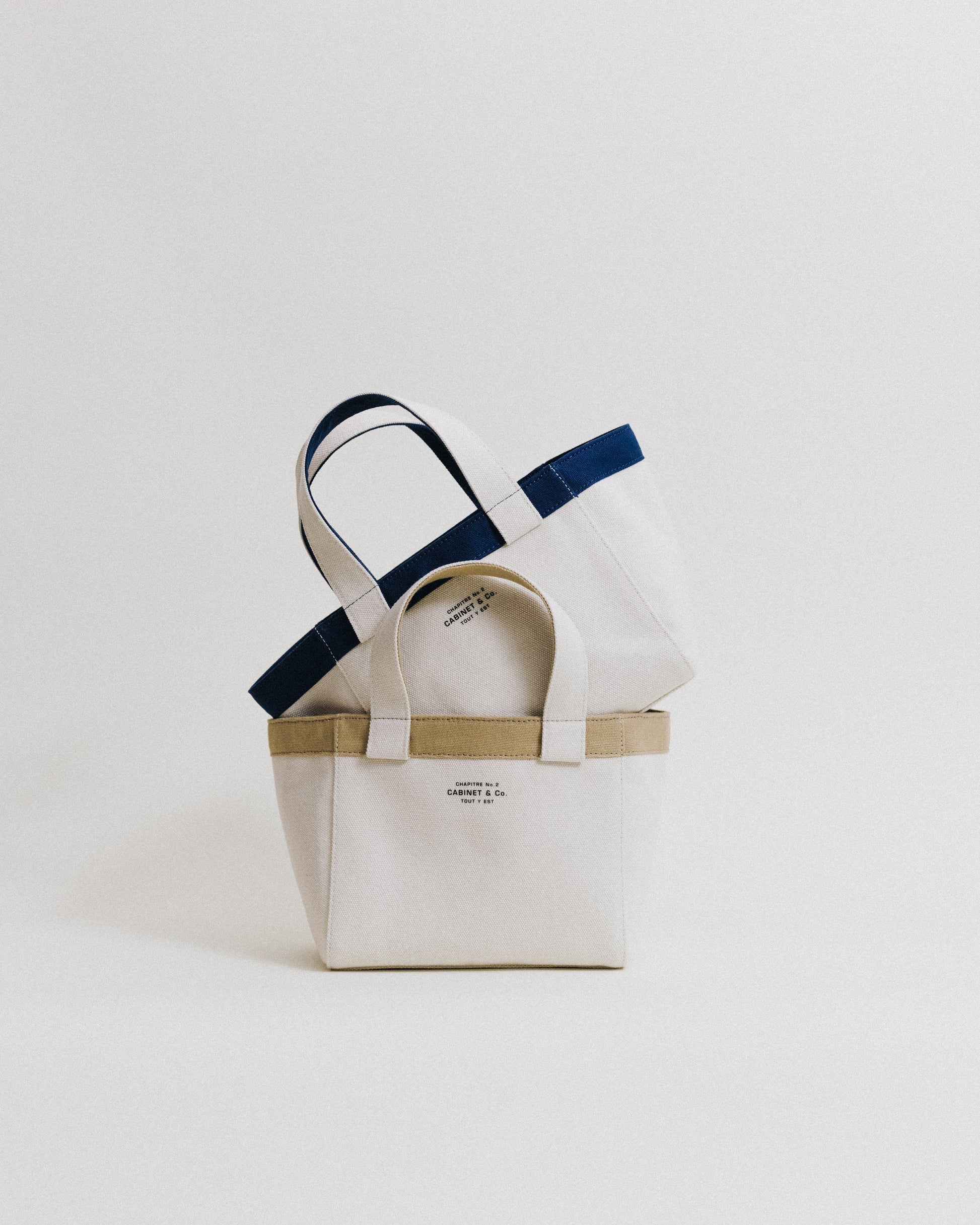 CABINET&CO. TOTE SMALL BEIGE