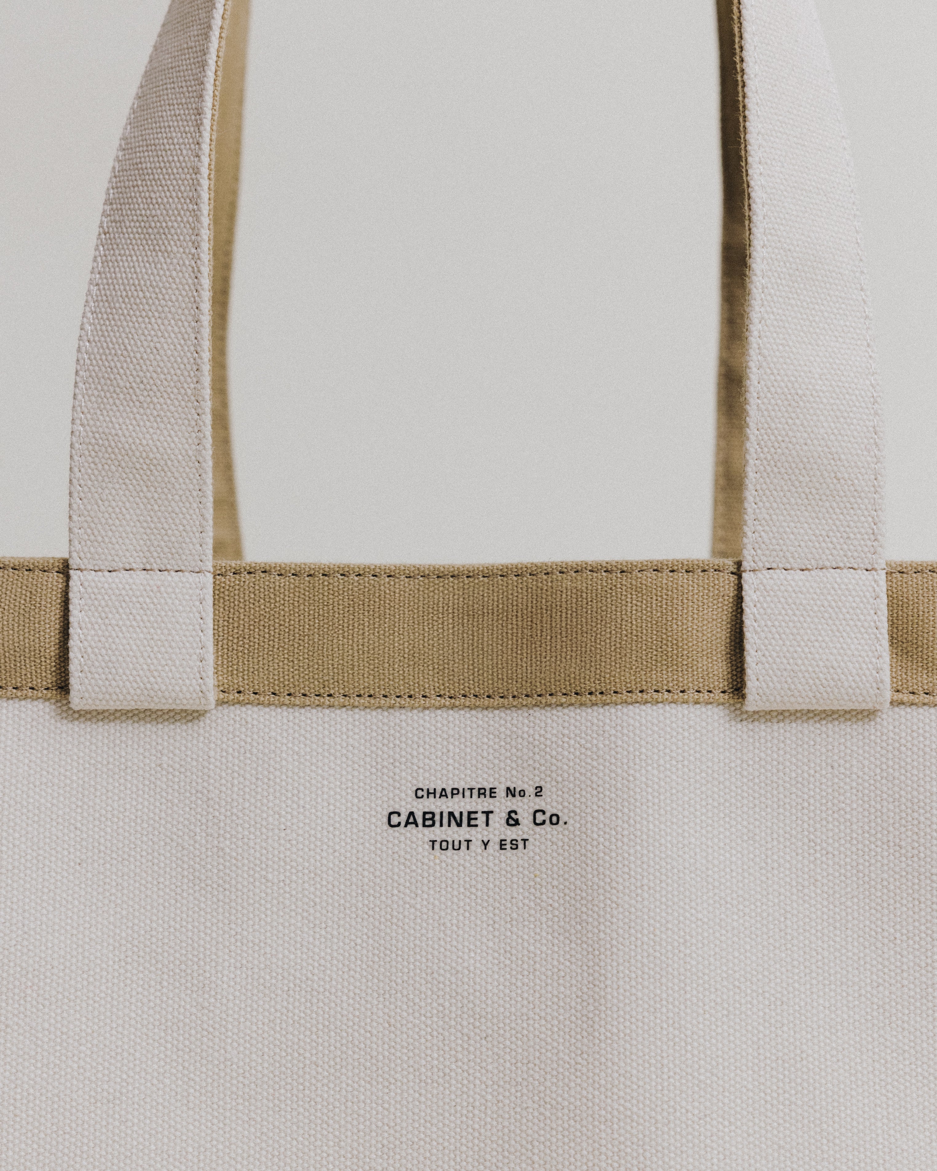 CABINET&CO. TOTE LARGE BEIGE – TOUT Y EST JP