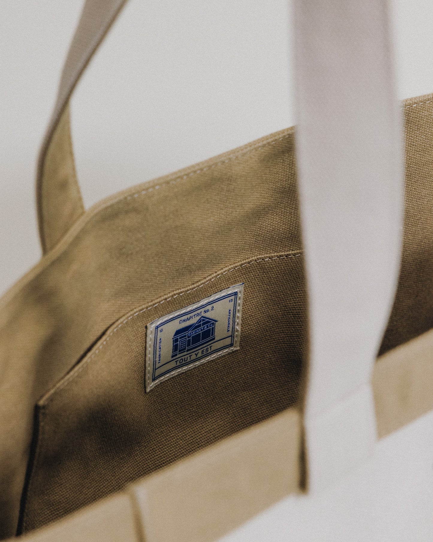 CABINET&CO. TOTE LARGE BEIGE