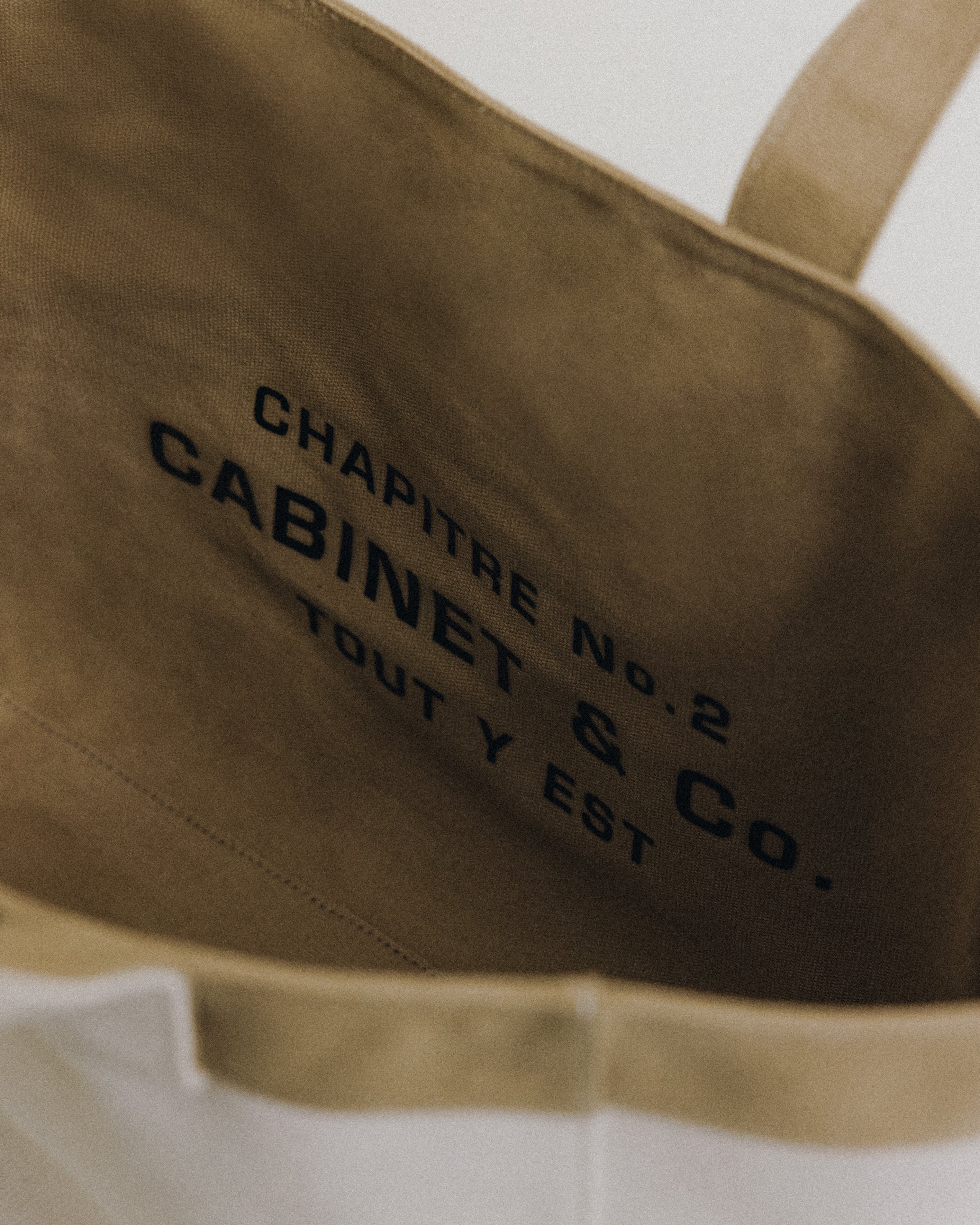 CABINET&CO. TOTE LARGE BEIGE – TOUT Y EST JP