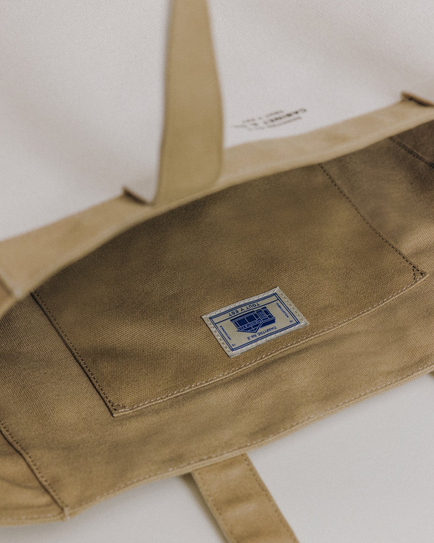 CABINET&CO. TOTE LARGE BEIGE