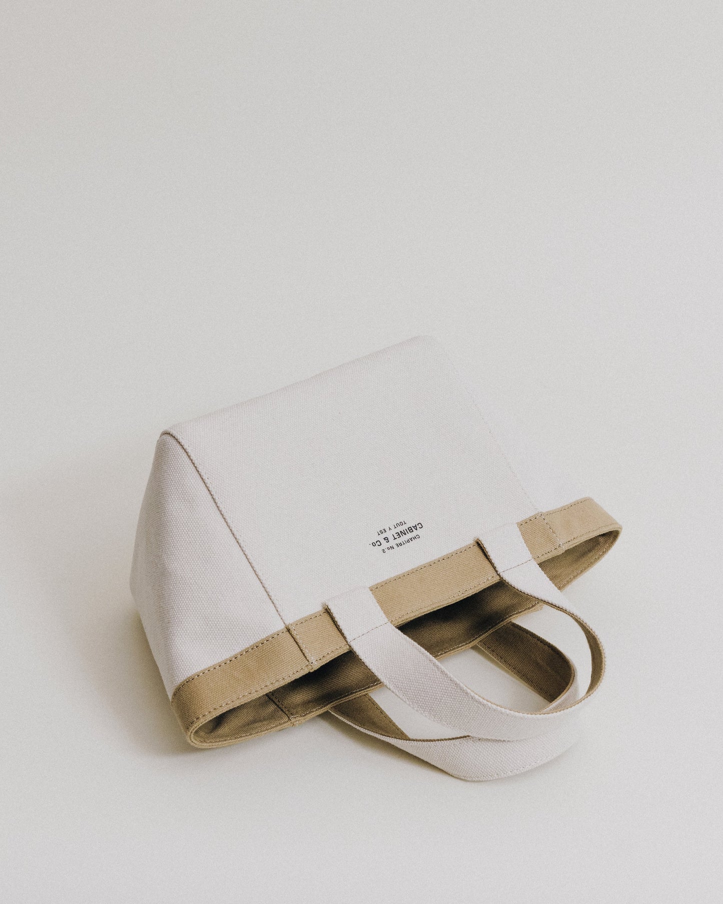 CABINET&CO. TOTE SMALL BEIGE