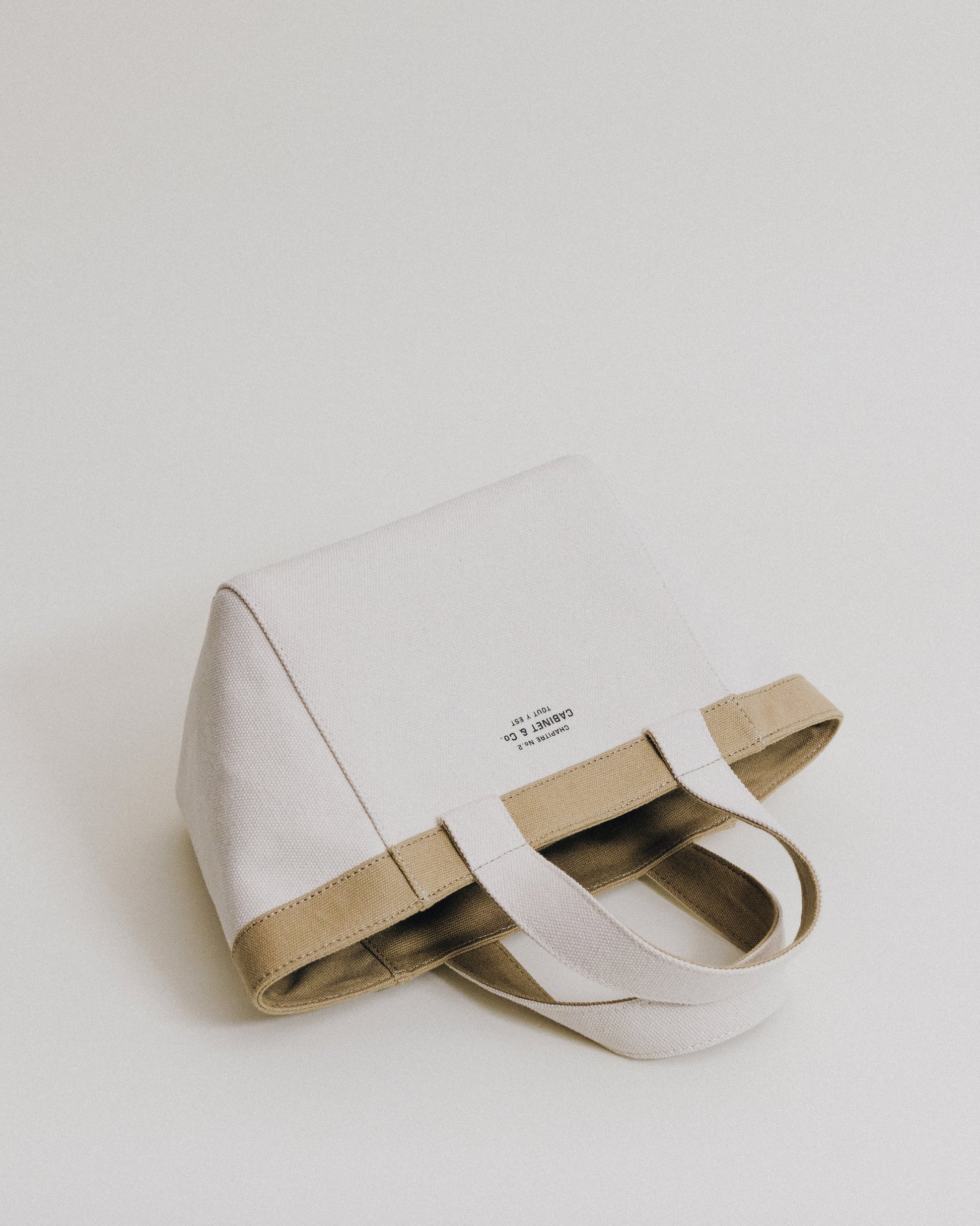 CABINET&CO. TOTE SMALL BEIGE
