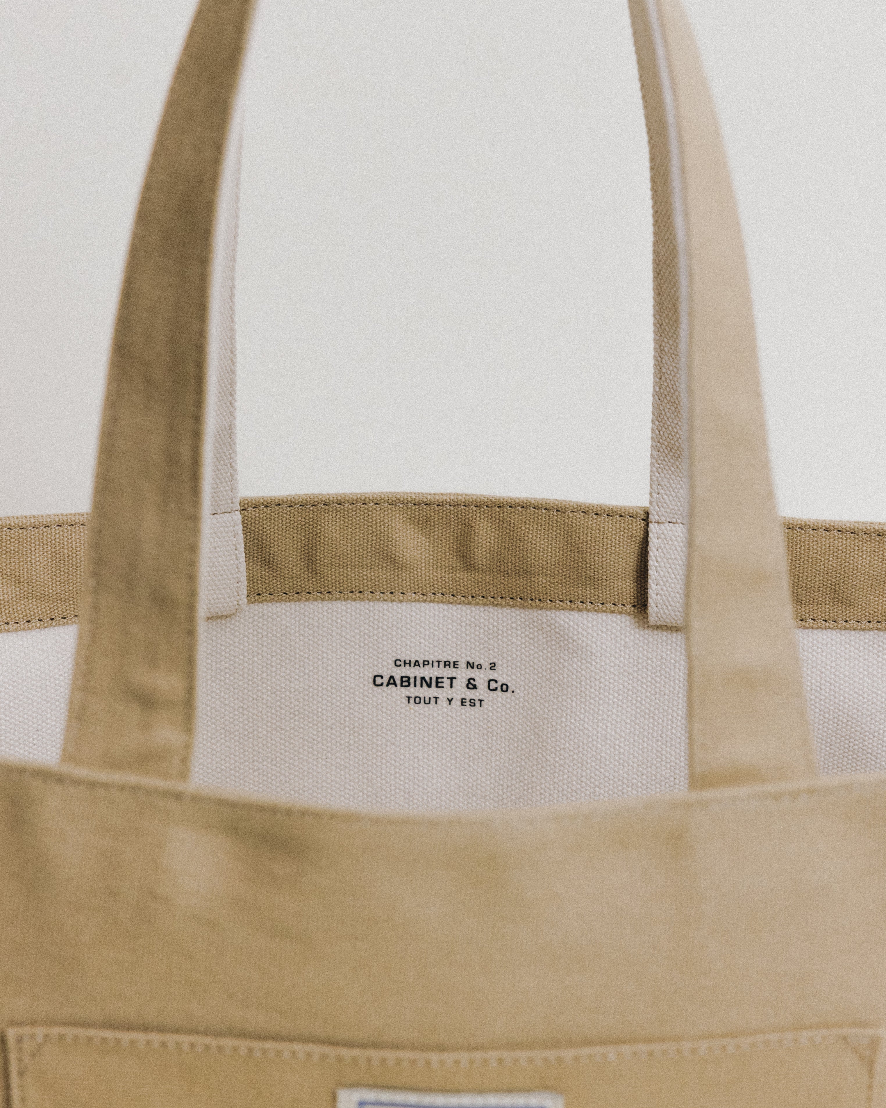 CABINET&CO. TOTE LARGE BEIGE – TOUT Y EST JP
