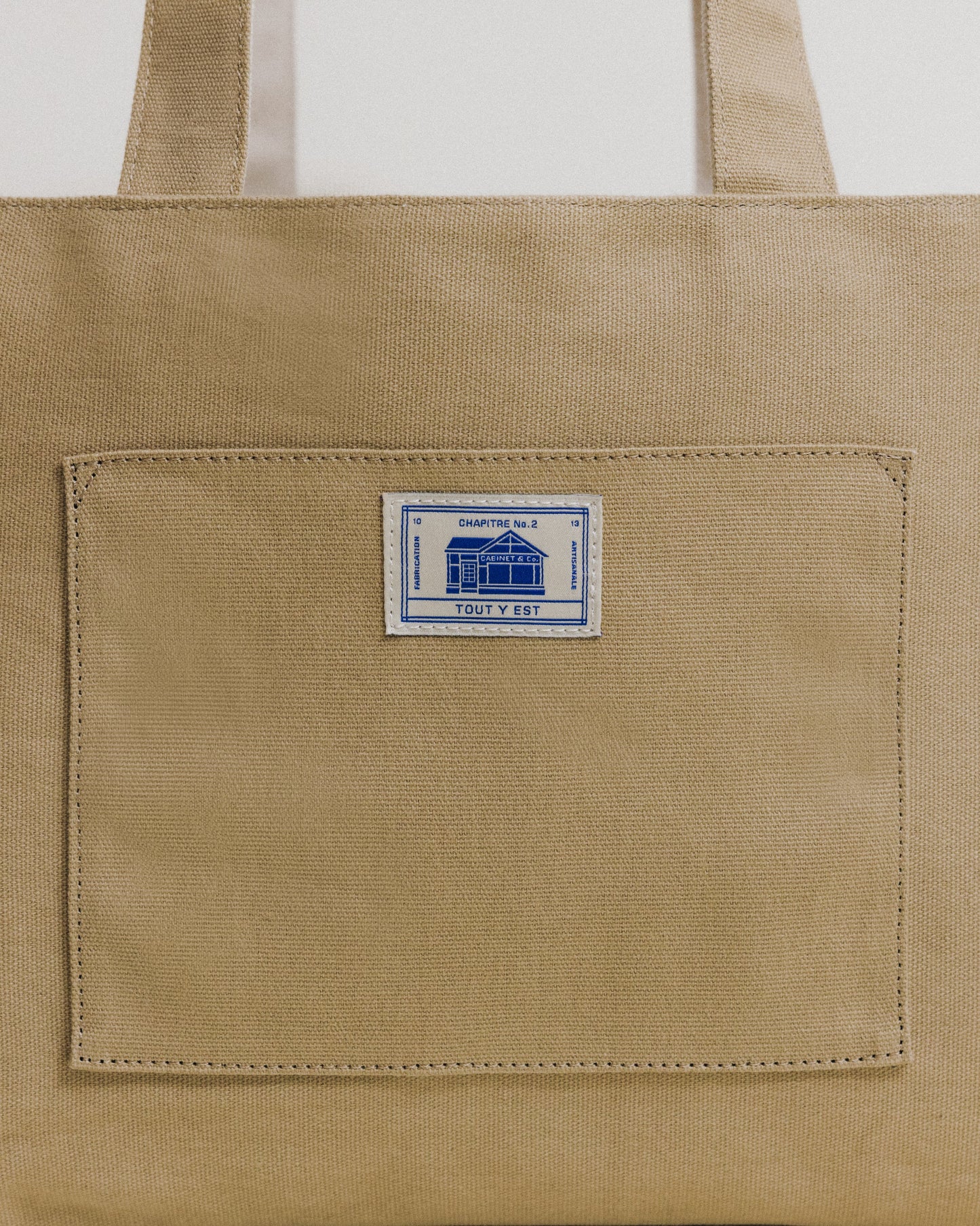 CABINET&CO. TOTE LARGE BEIGE