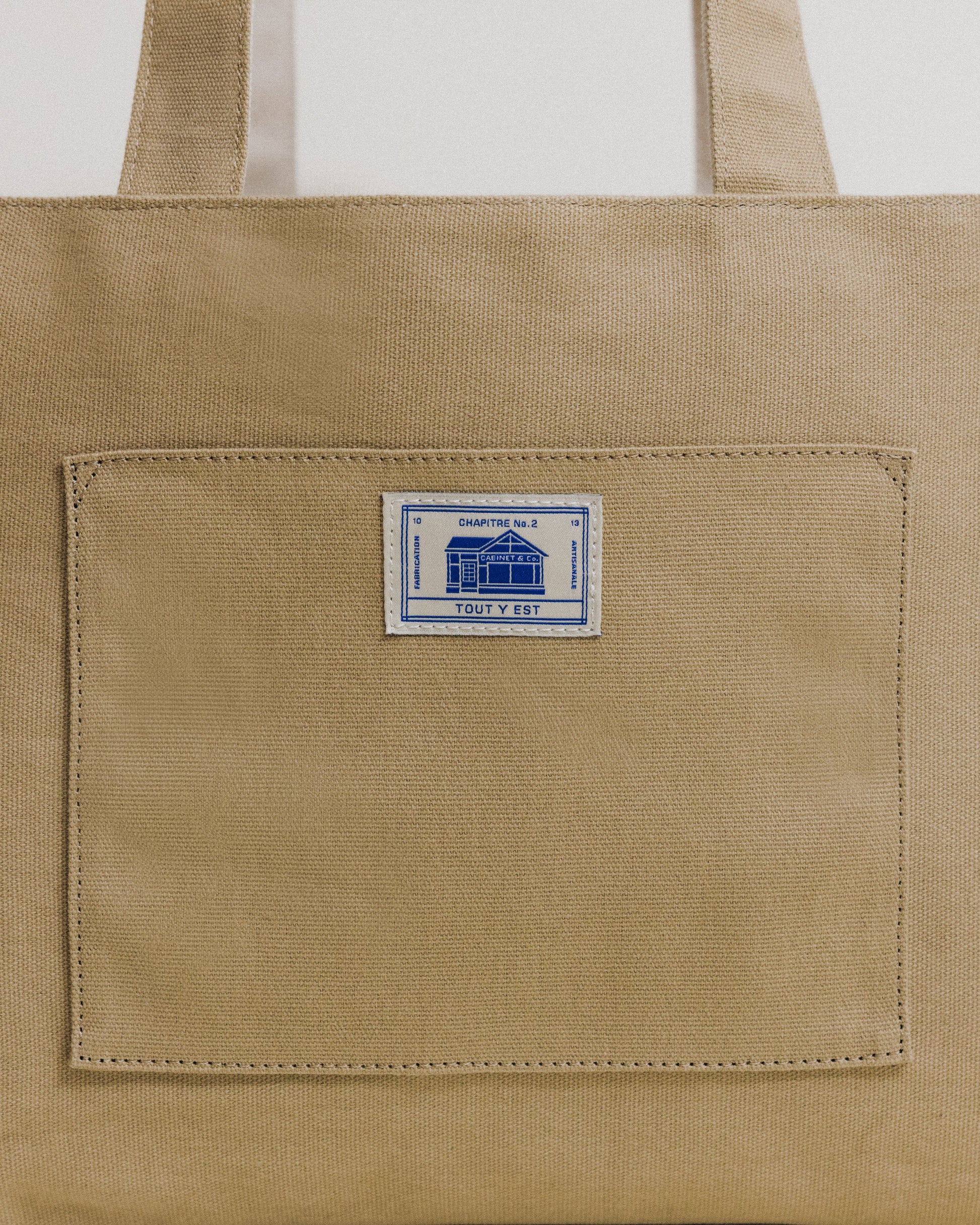 CABINET&CO. TOTE LARGE BEIGE