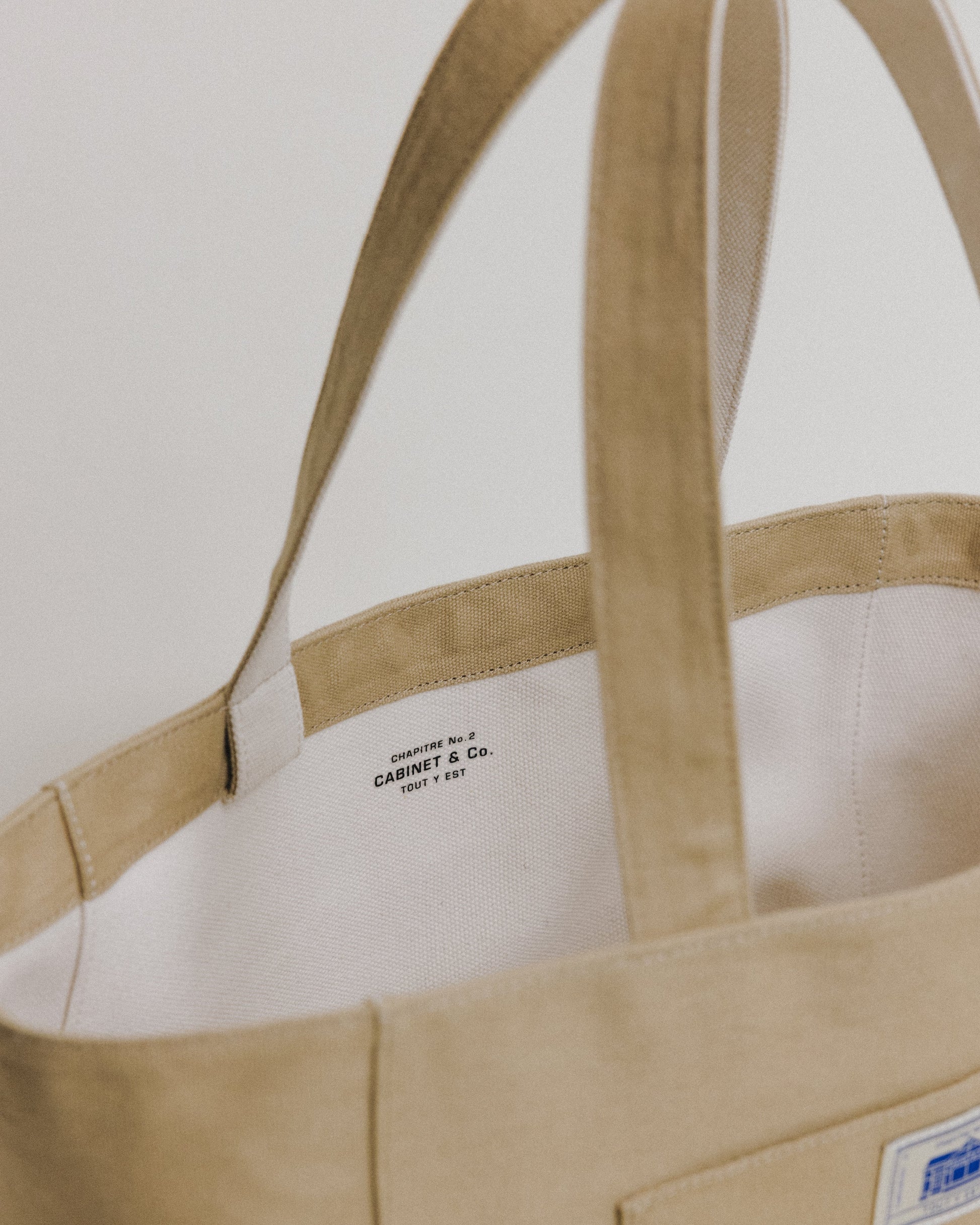 CABINET&CO. TOTE LARGE BEIGE