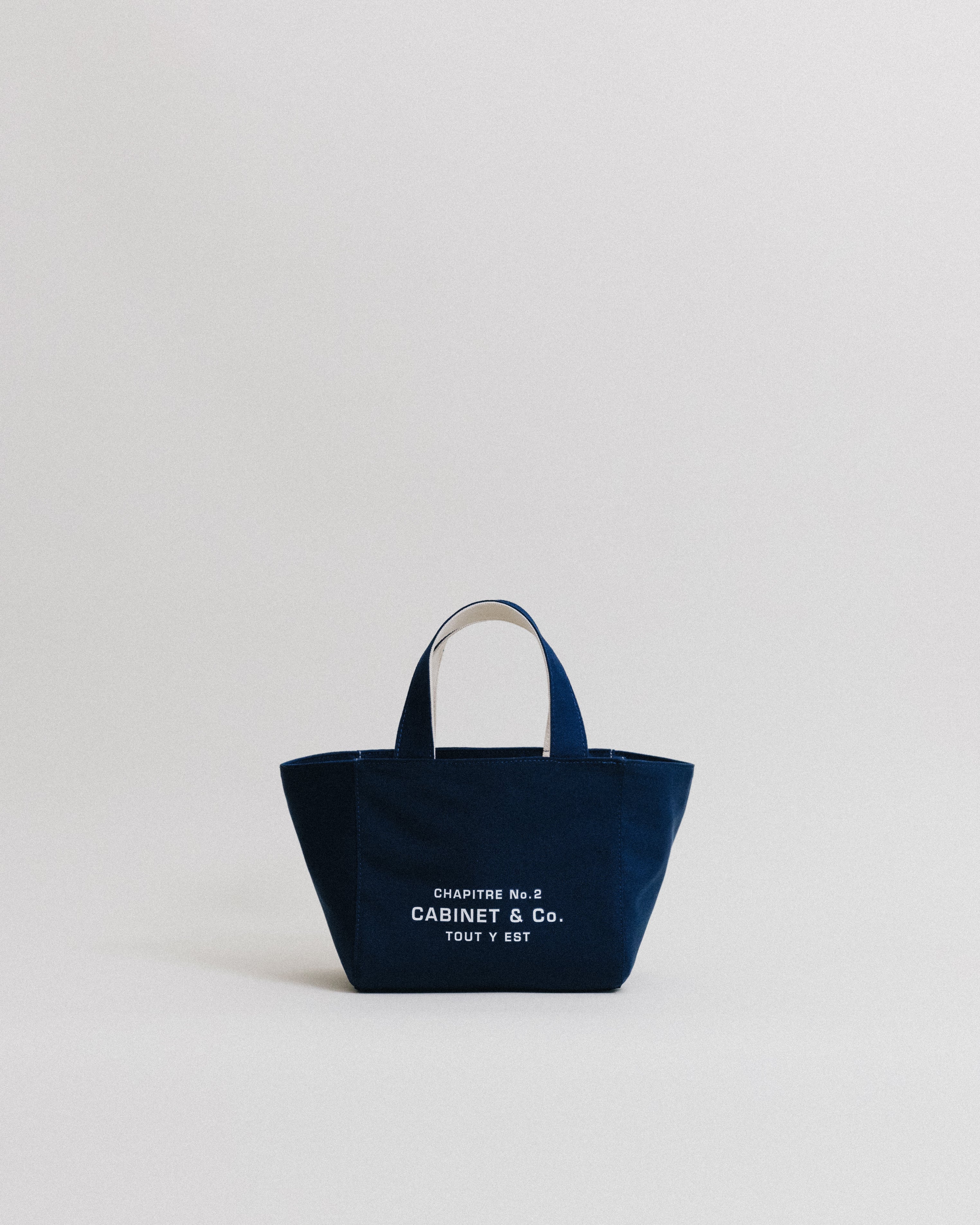 CABINET&CO. TOTE SMALL NAVY – TOUT Y EST JP