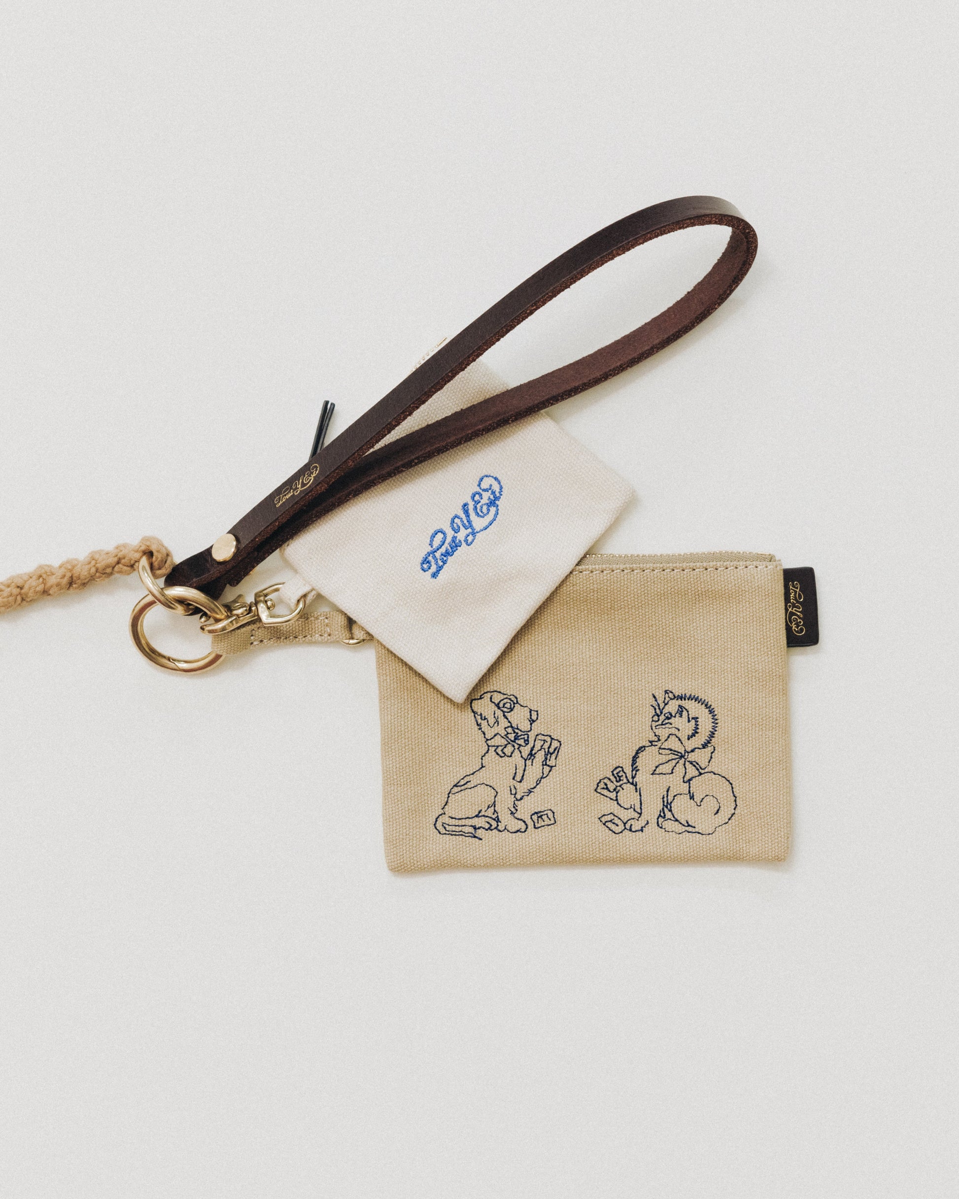 COMPAGNON POUCH BEIGE